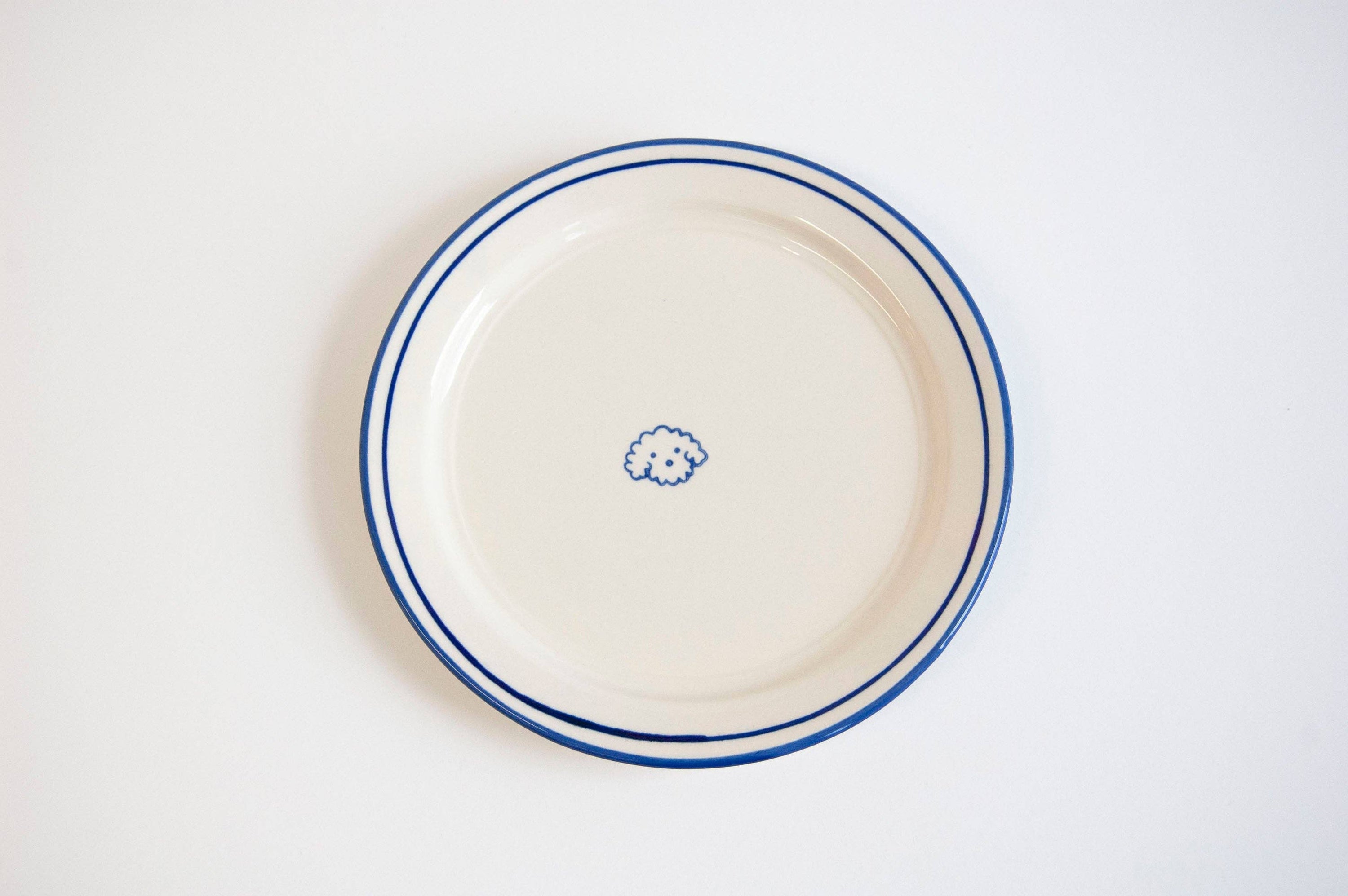 Fluffy Dog Plate