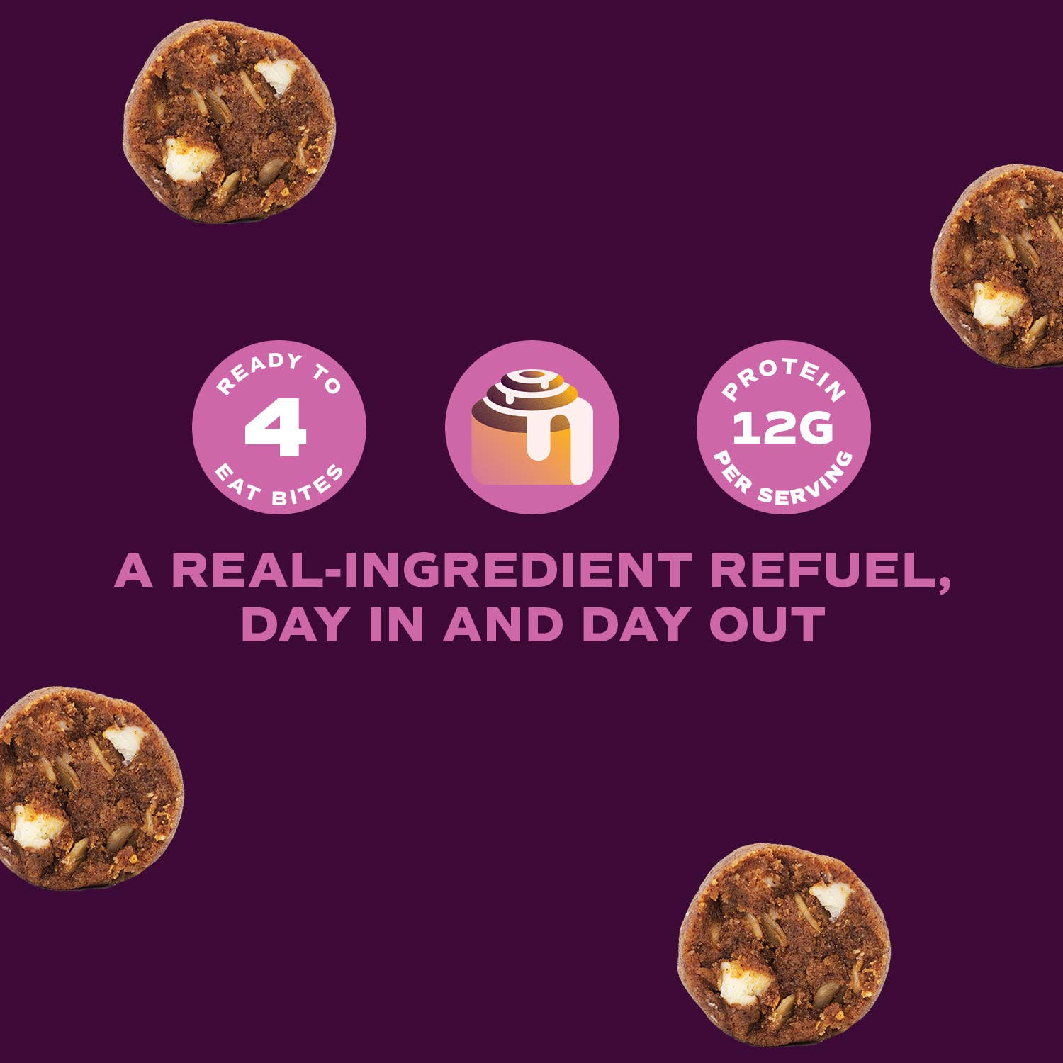 Day Out Cinnamon Bun Protein Balls