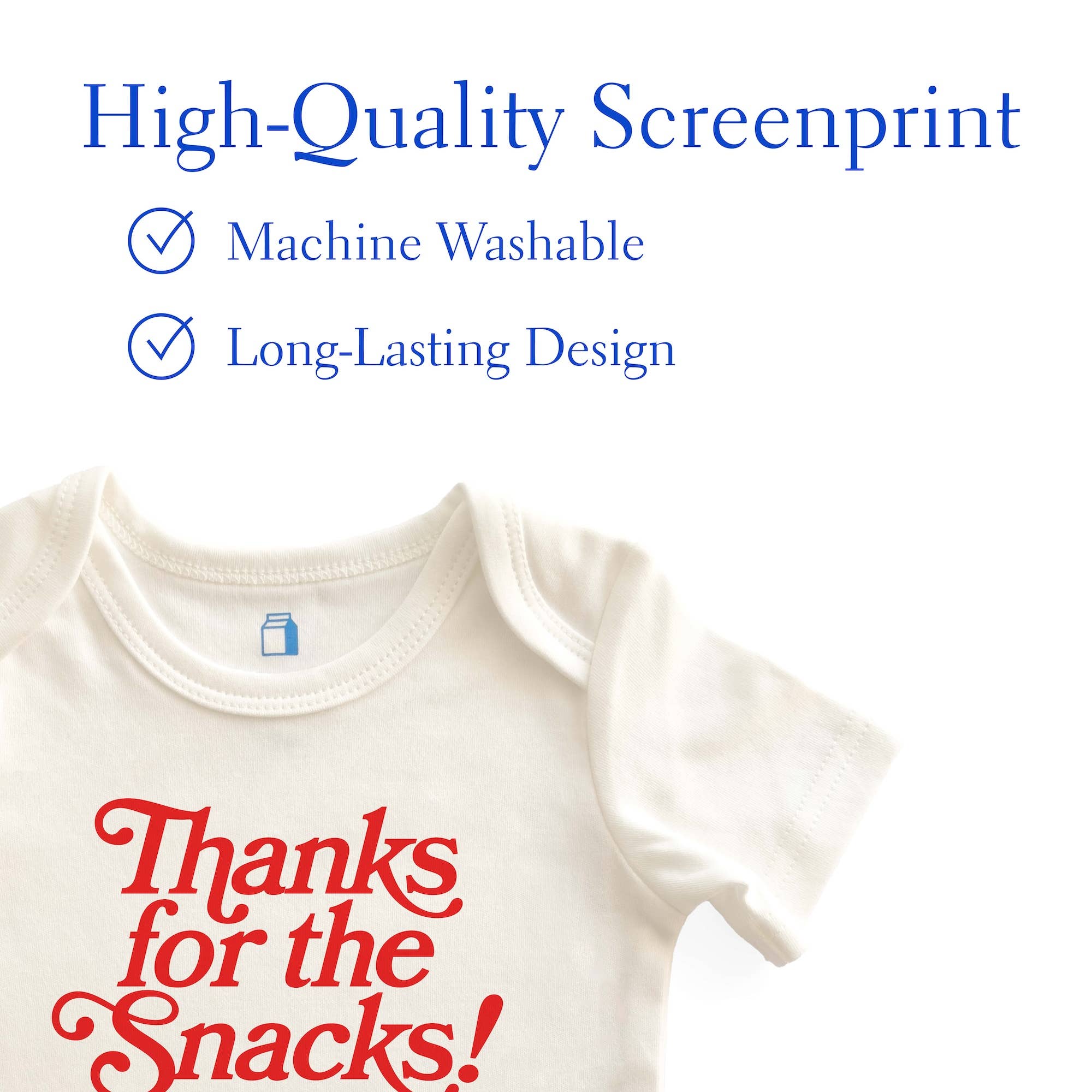 Thanks for the Snacks Baby Bodysuit
