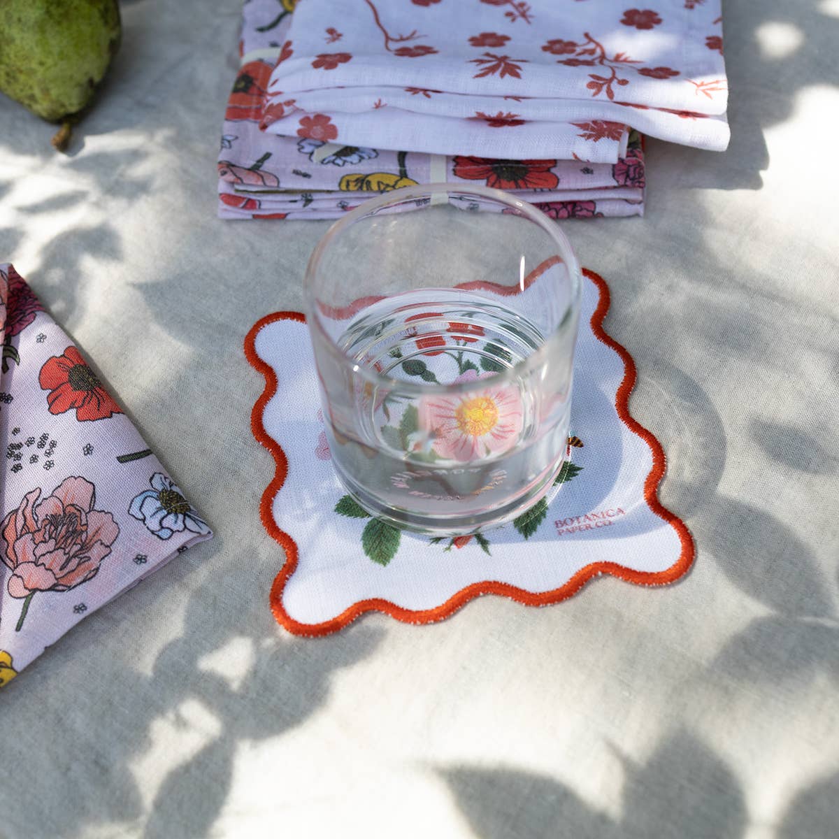 Botanist Linen Coaster