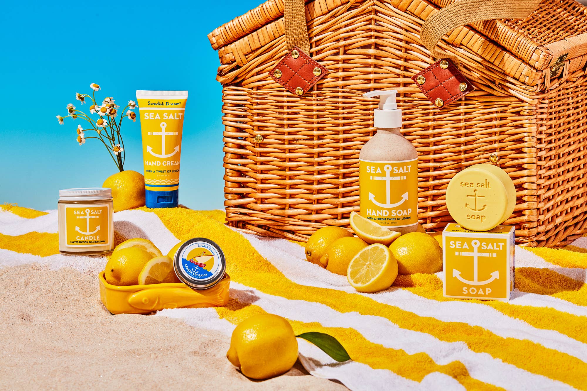 Sea Salt Lemon Candle