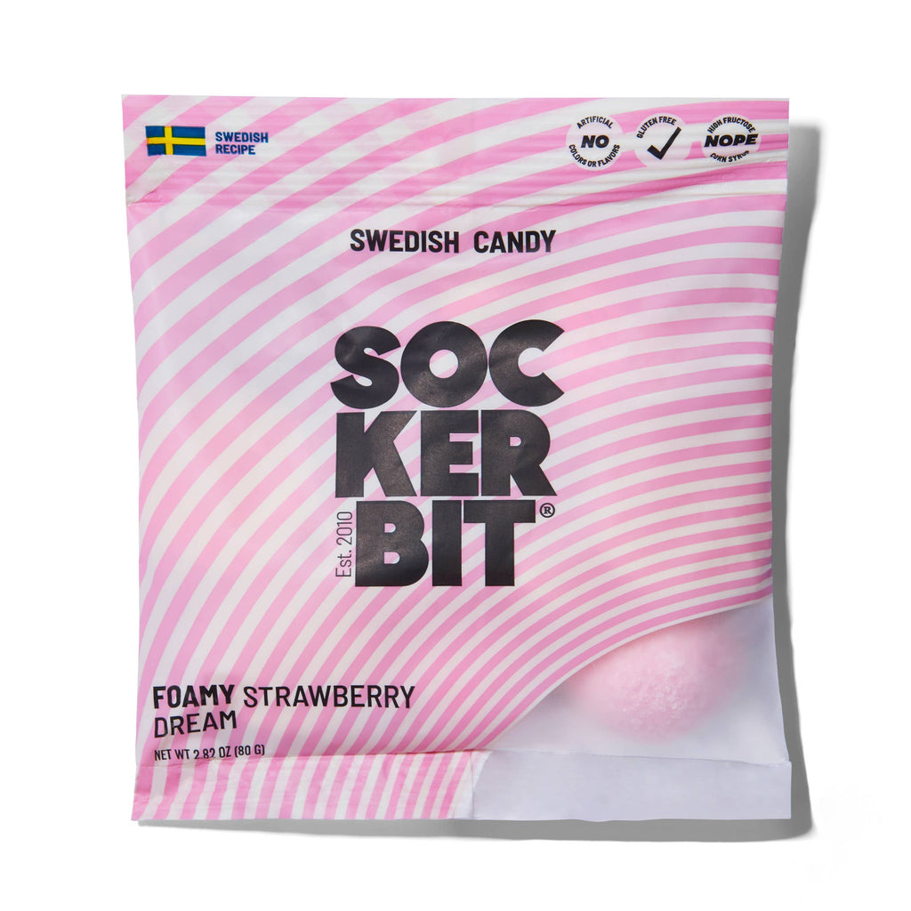 Foamy Strawberry Dream Swedish Candy