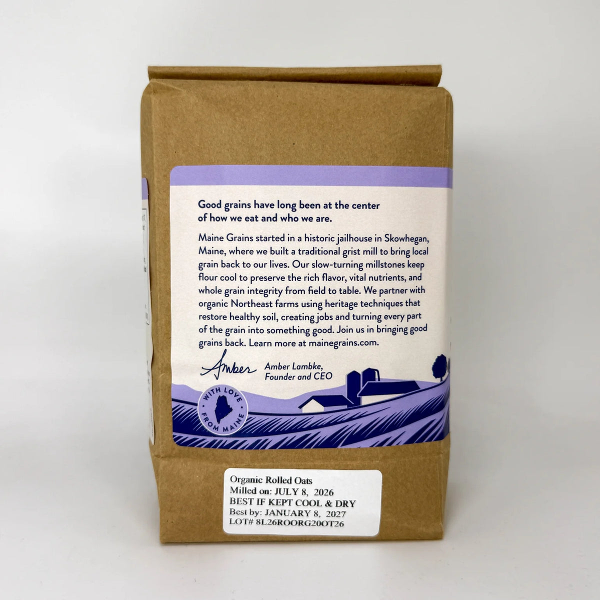 Maine Grains Organic Rolled Oats
