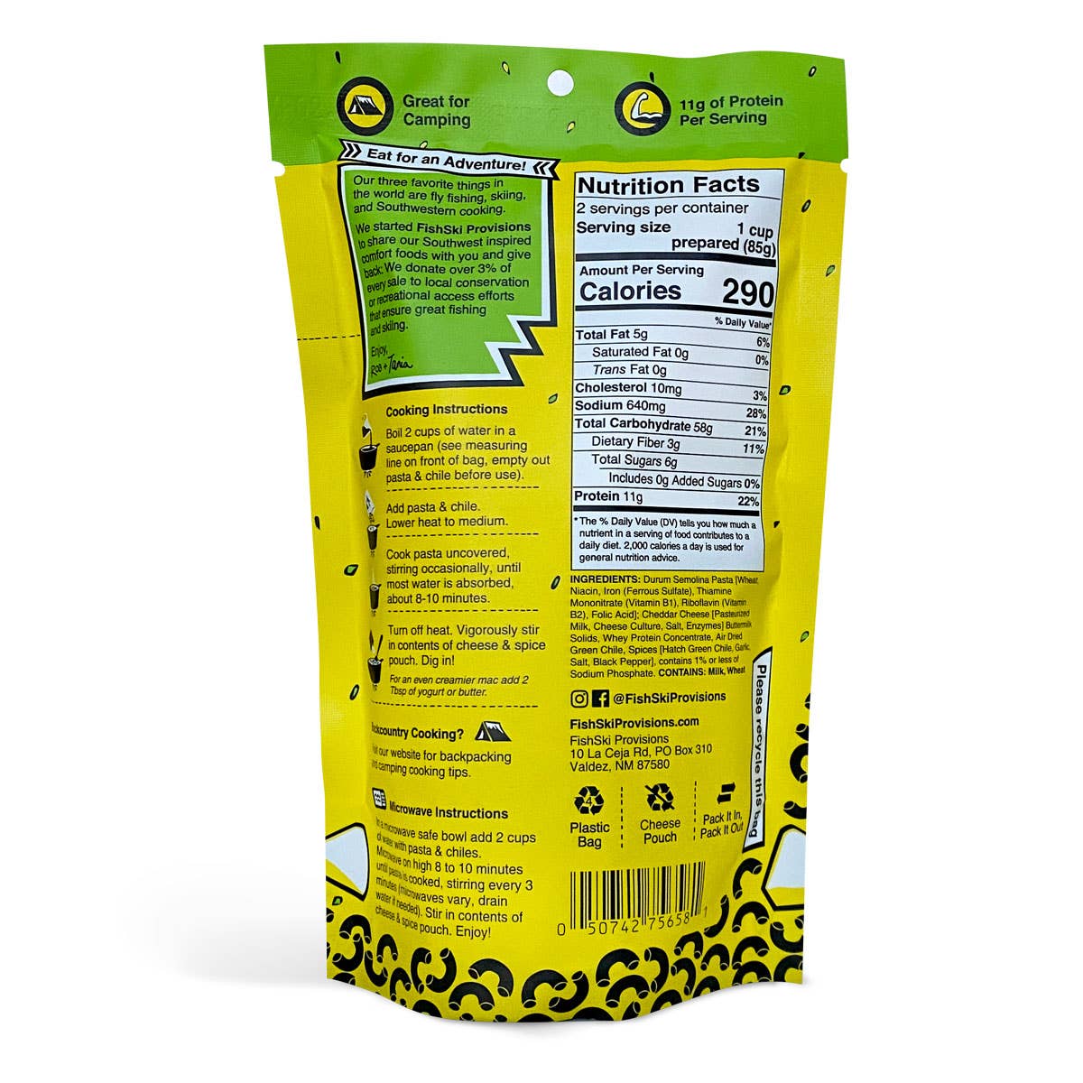 Hatch Green Chile Mac & Cheese