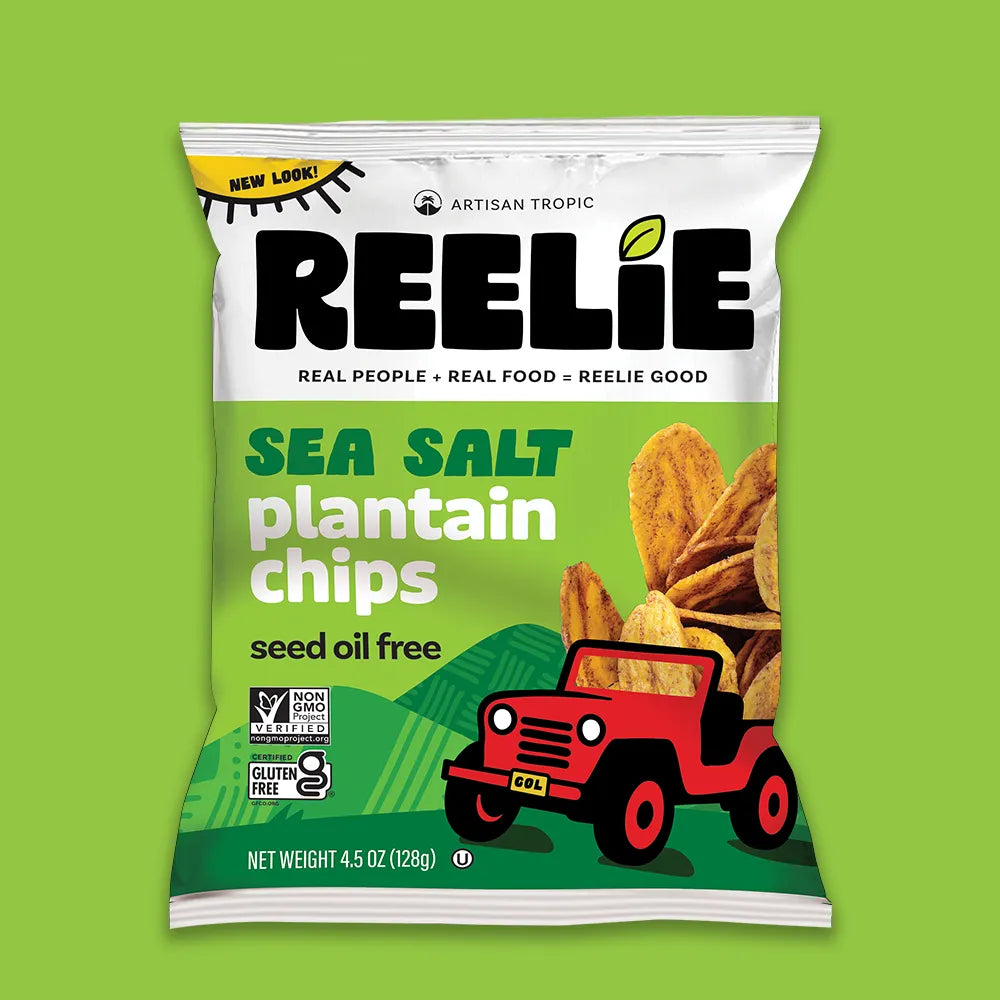 Reelie Plaintain Chips Sea Salt