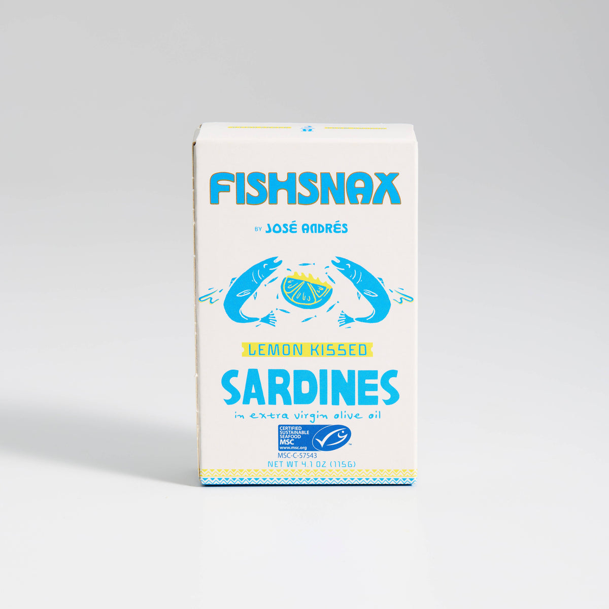 FishSnax Sardines with Lemon in Olive Oil