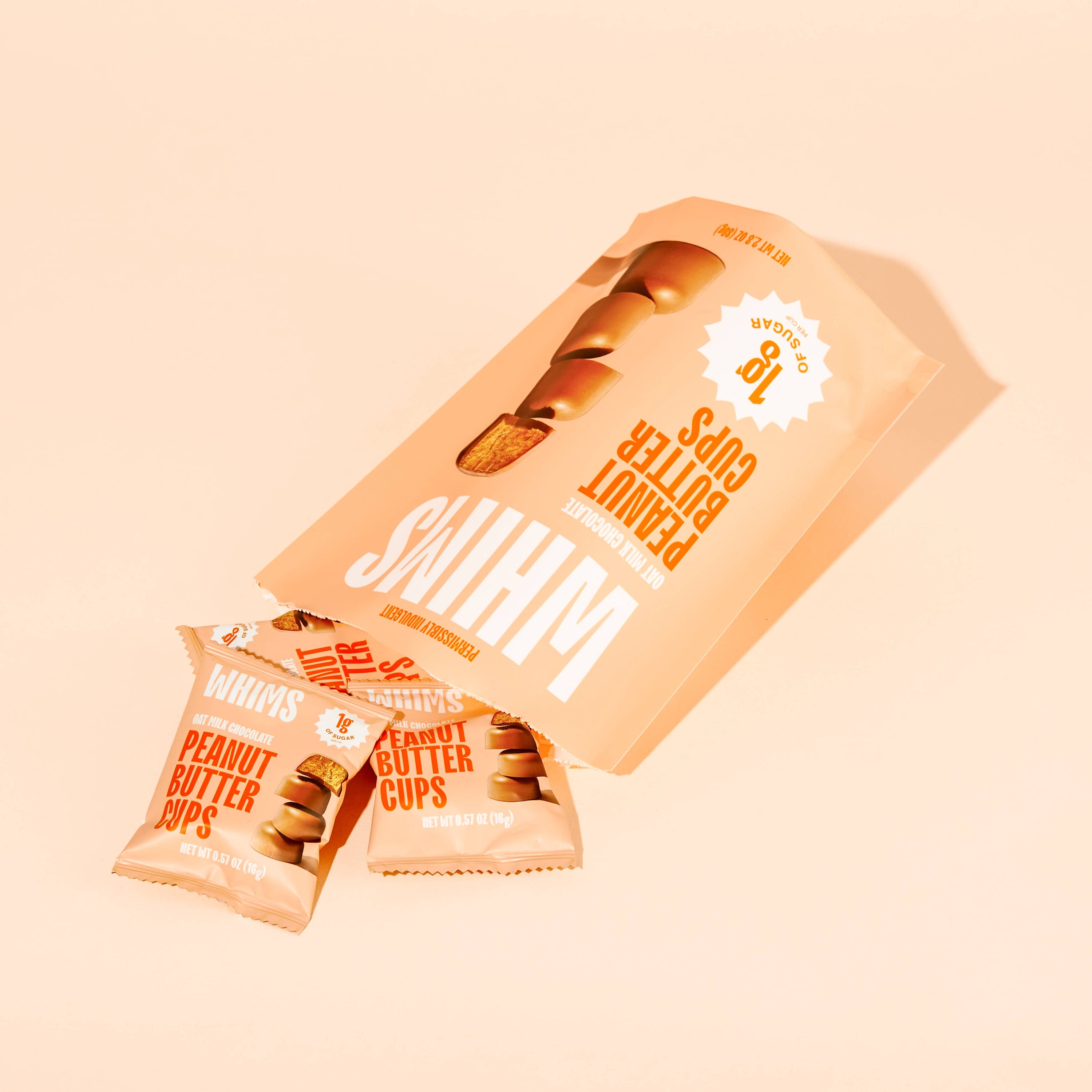 Whims Oat Milk Chocolate Peanut Butter Cups