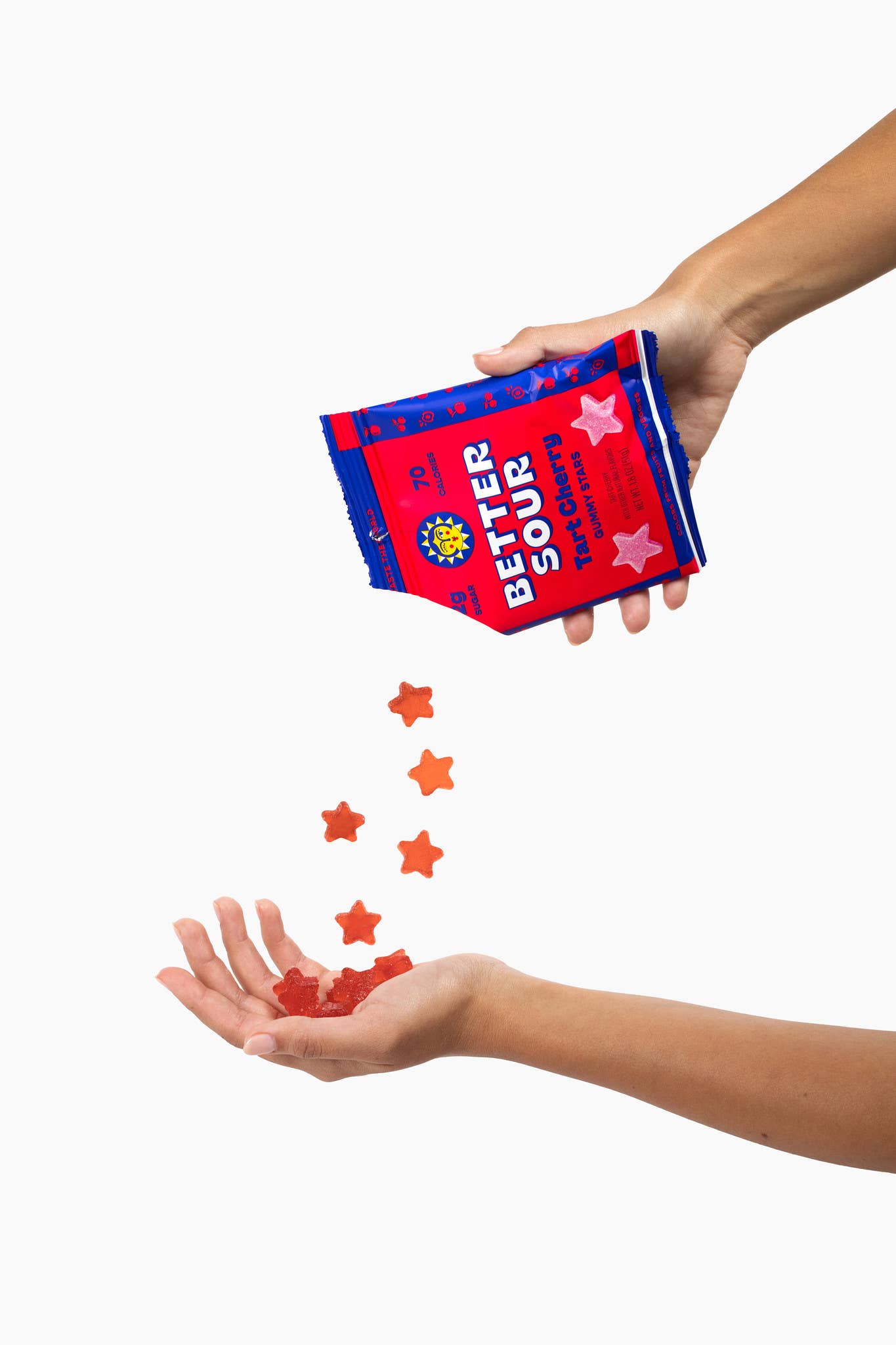 Better Sour Tart Cherry Gummy Stars