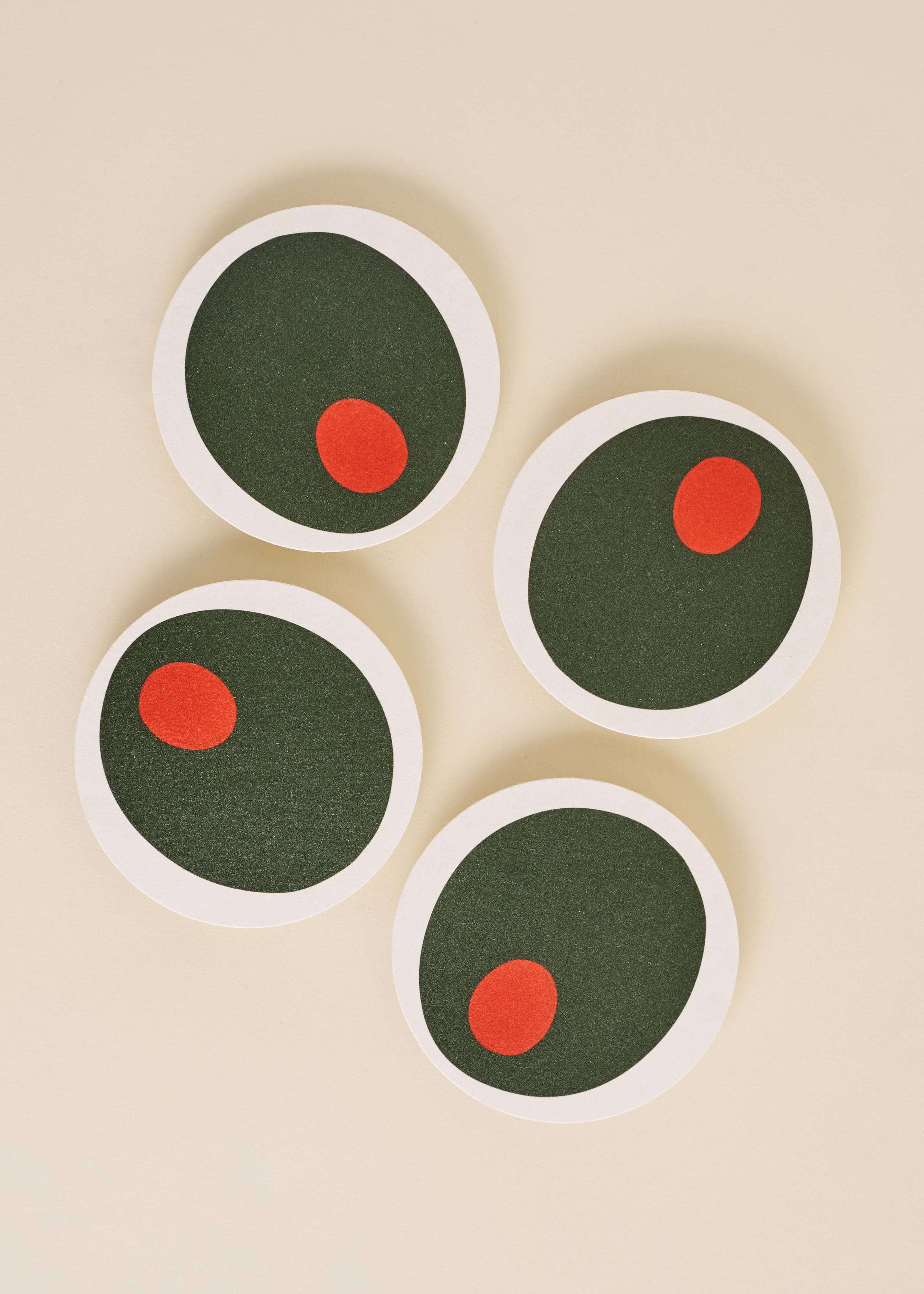Olive Coasters