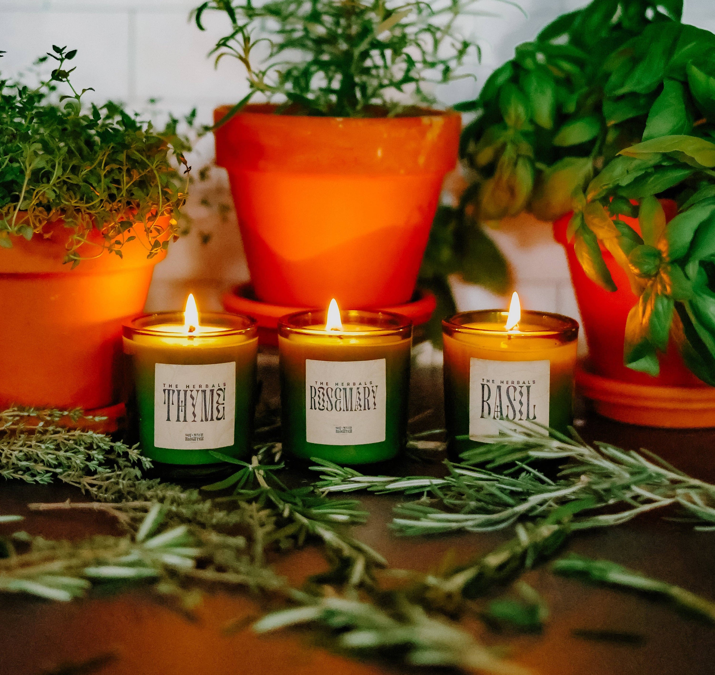 Basil Mini Candle