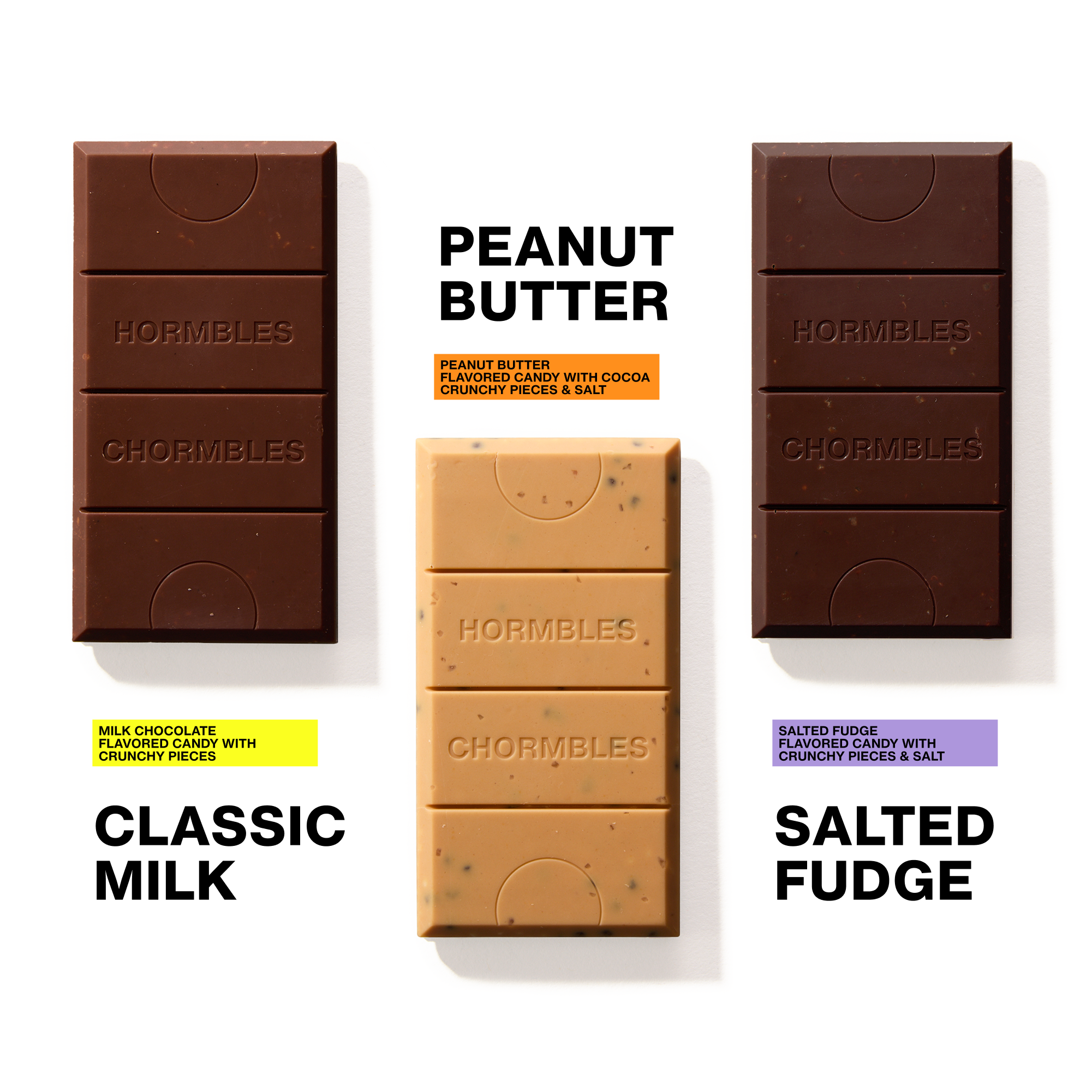 Hormbles Chormbles Salted Fudge Chocolate Protein Candy Bar