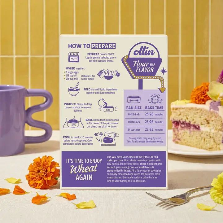 Ollin Yellow Cake Mix