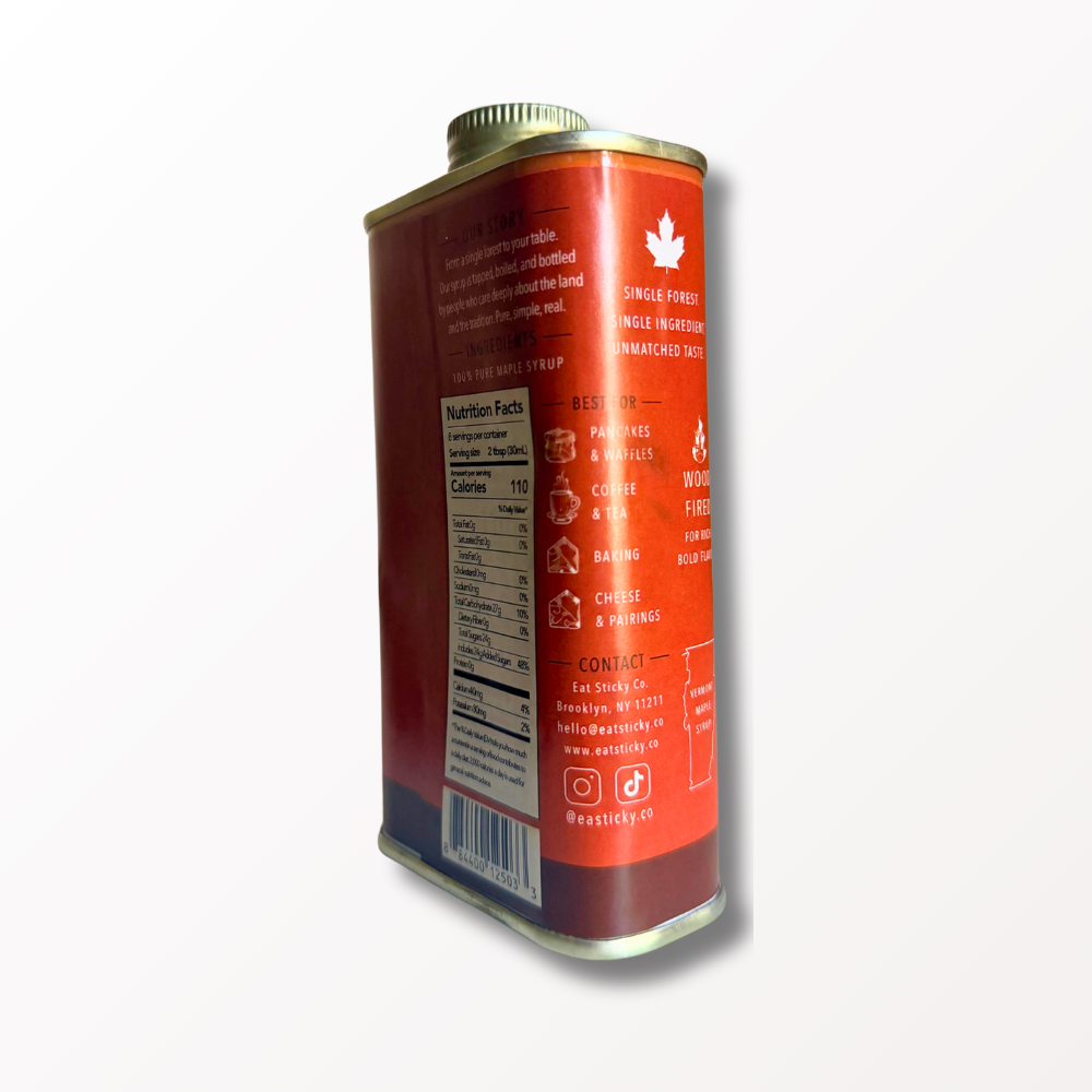 Sticky Amber Maple Syrup
