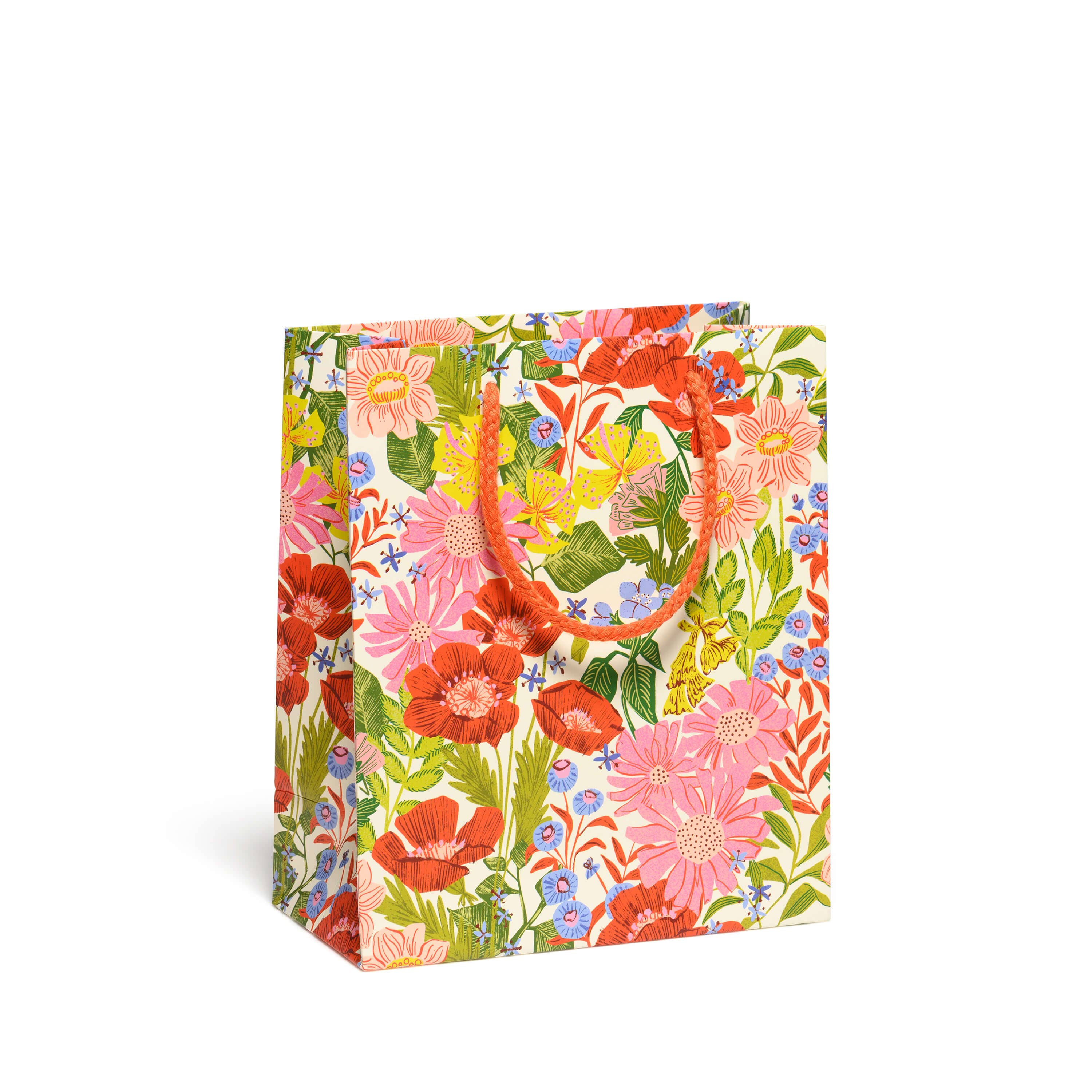 Floral gift bag