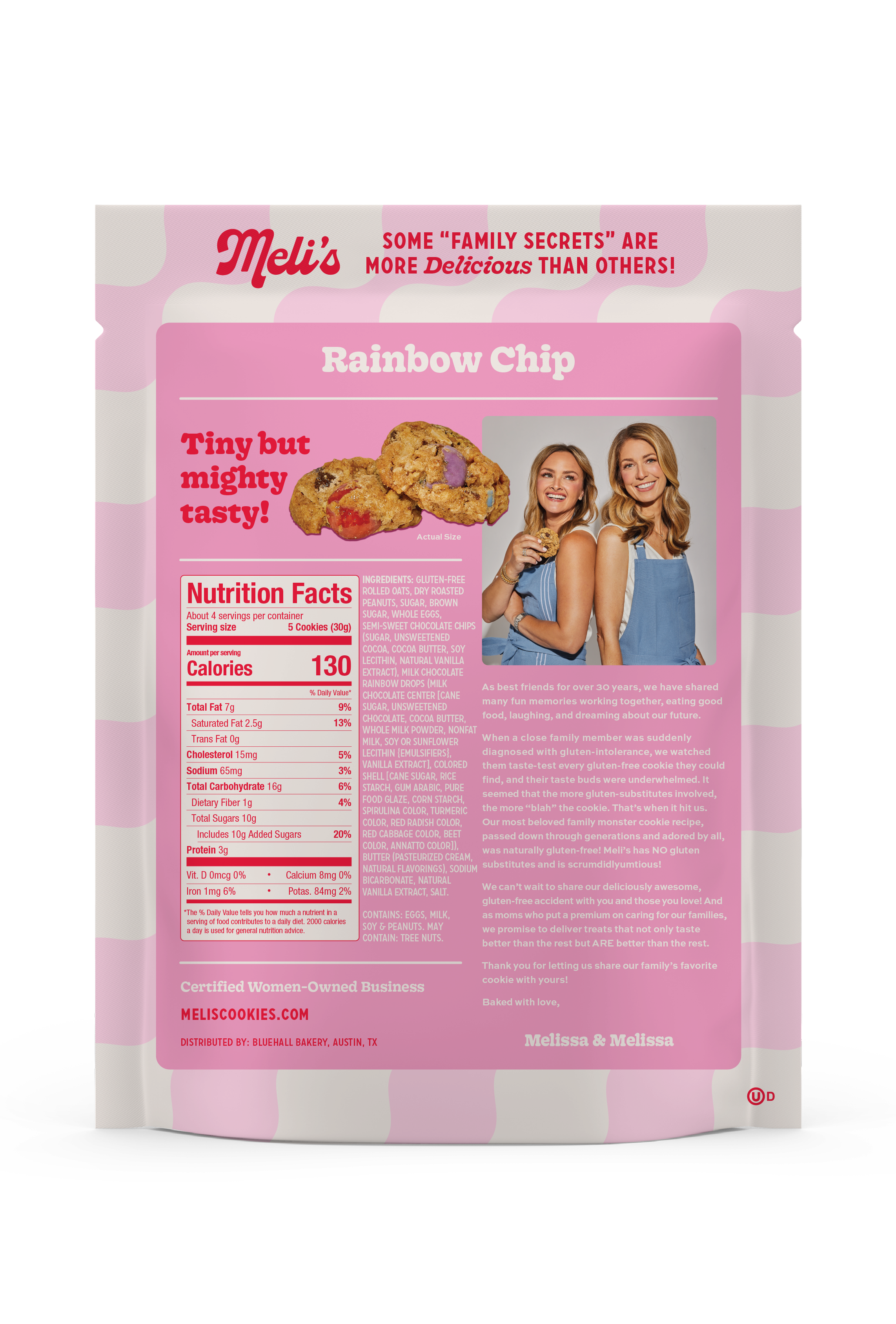 Meli's Rainbow Chip Cookies