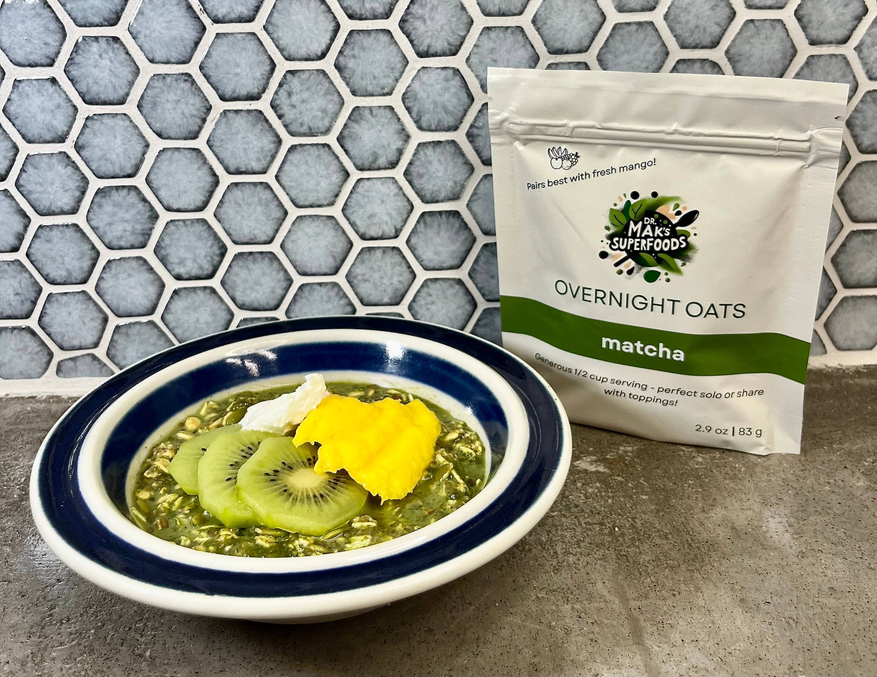 Maks Organic Overnight Oats Matcha