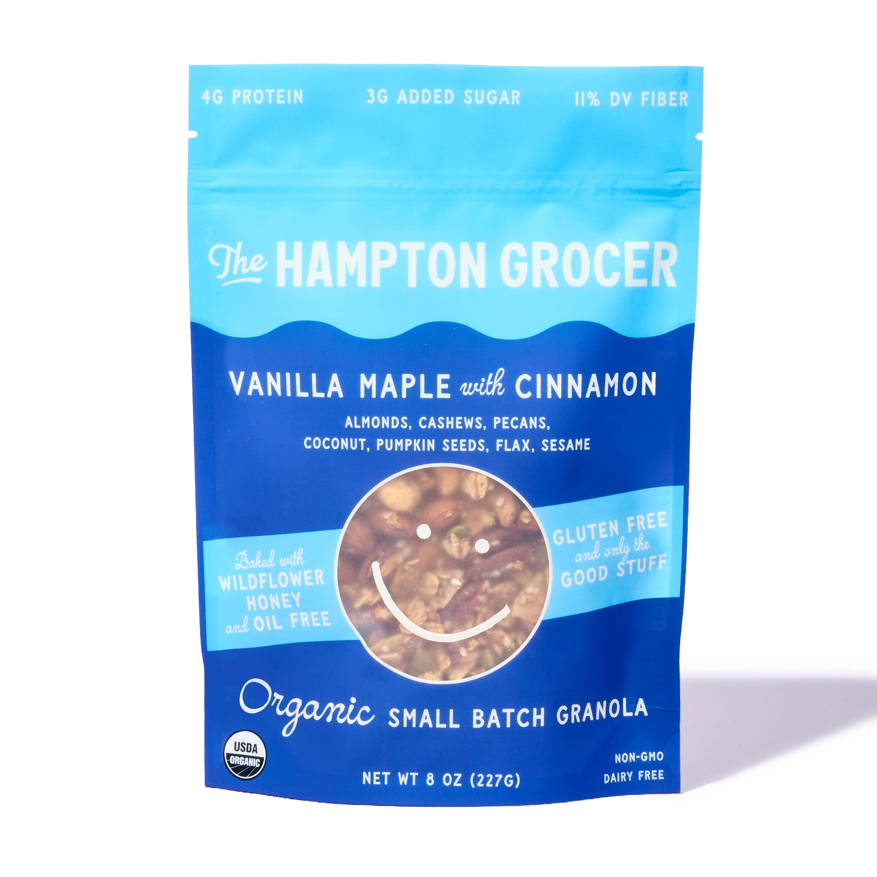 Organic Vanilla Maple with Cinnamon Granola