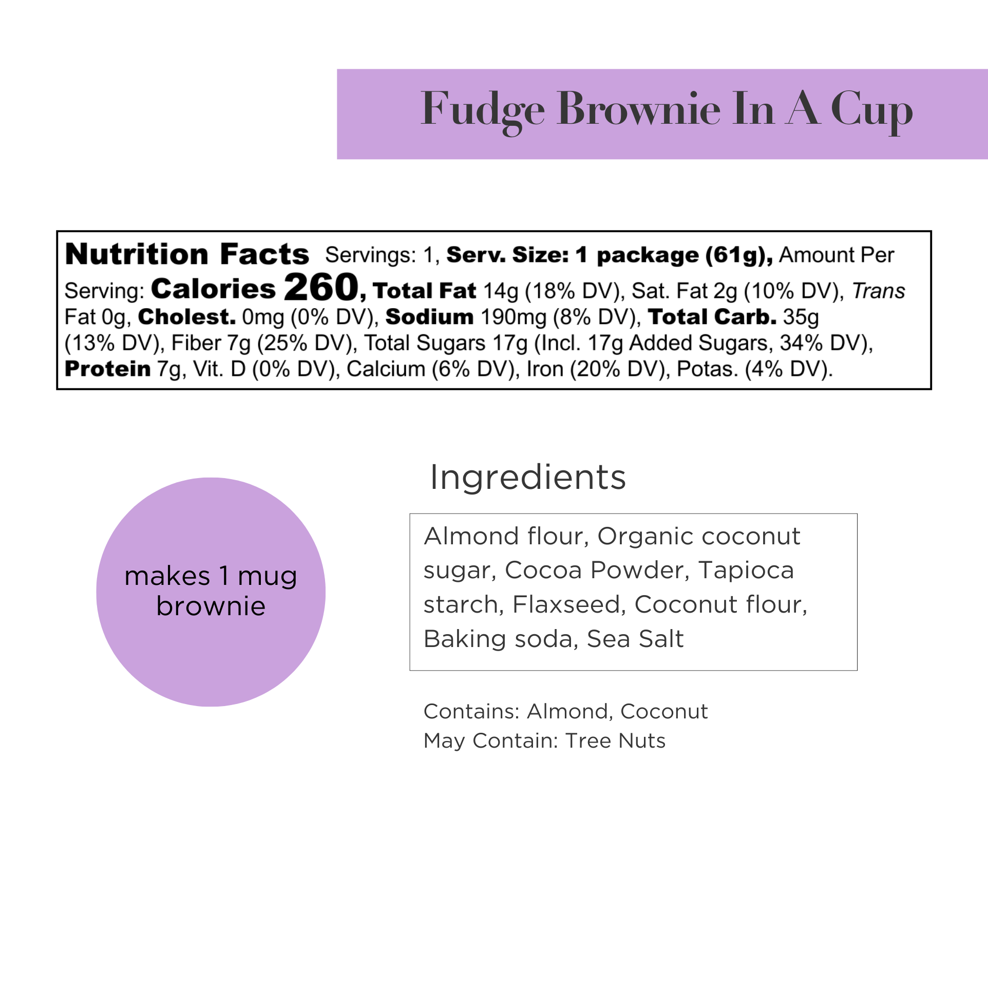 Stellar Eats Fudge Brownie In A Cup