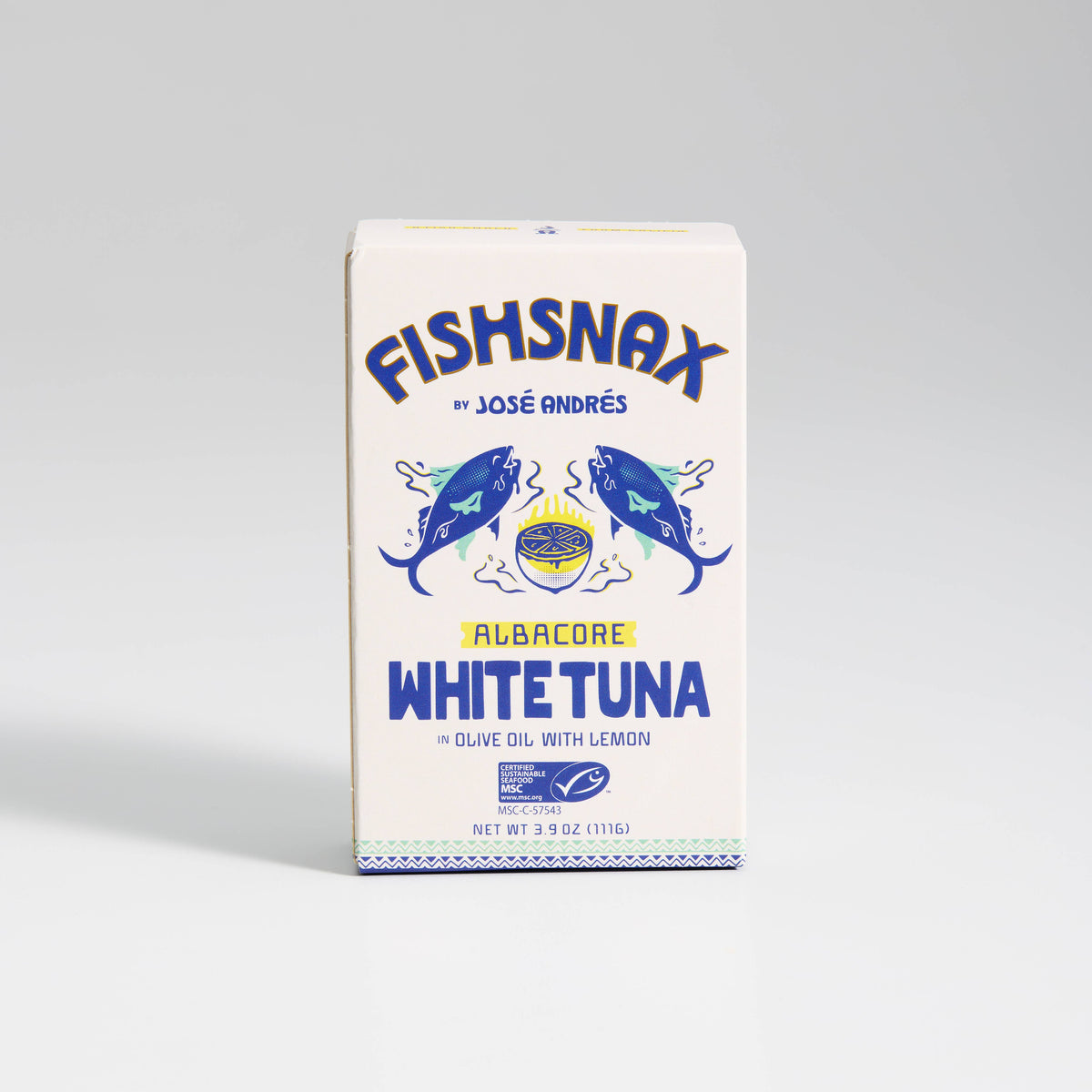 FishSnax Albacore Tuna in Olive Oil with Lemon