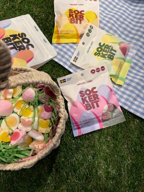 Sockerbit Flowers & Bunnies Swedish Candy