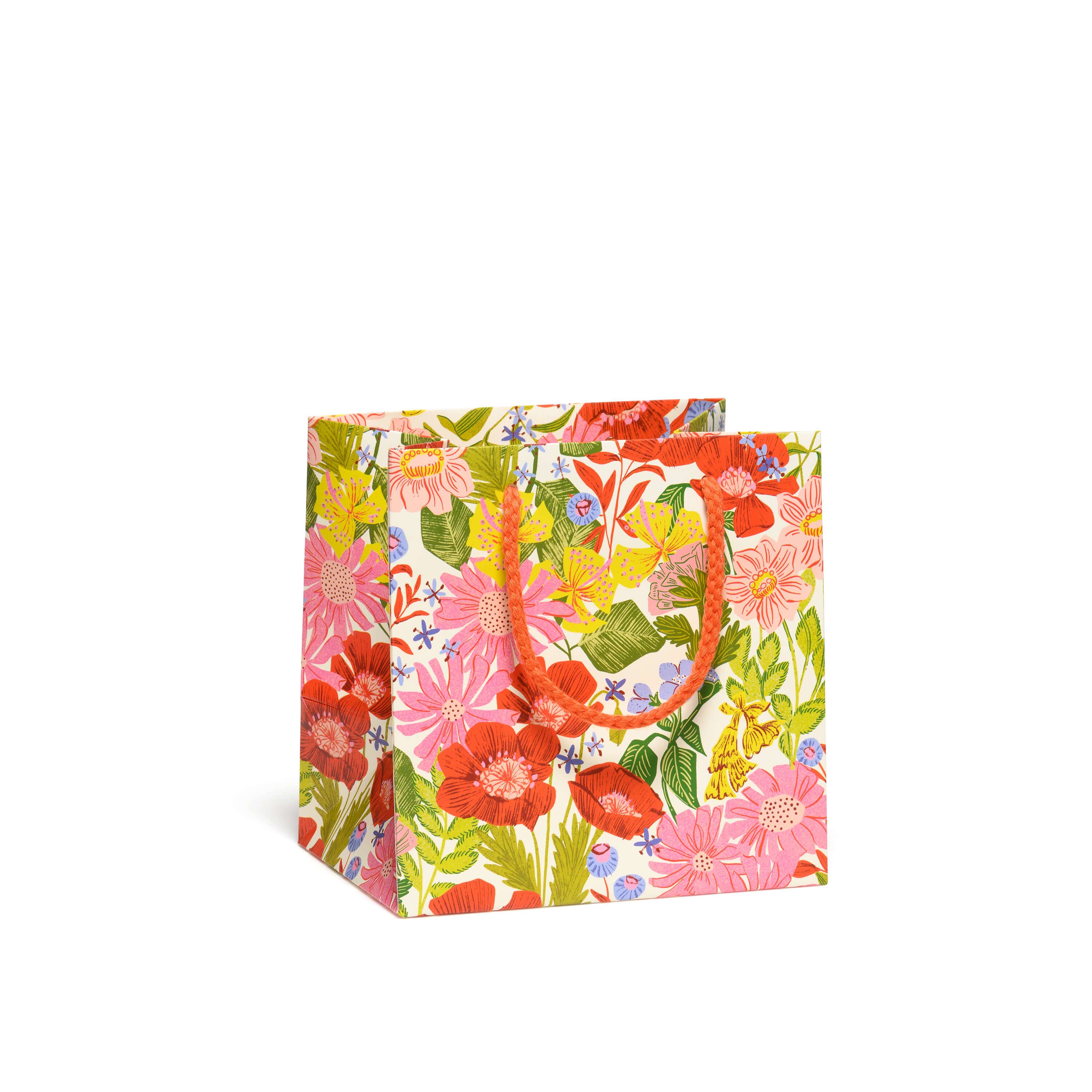 Floral gift bag