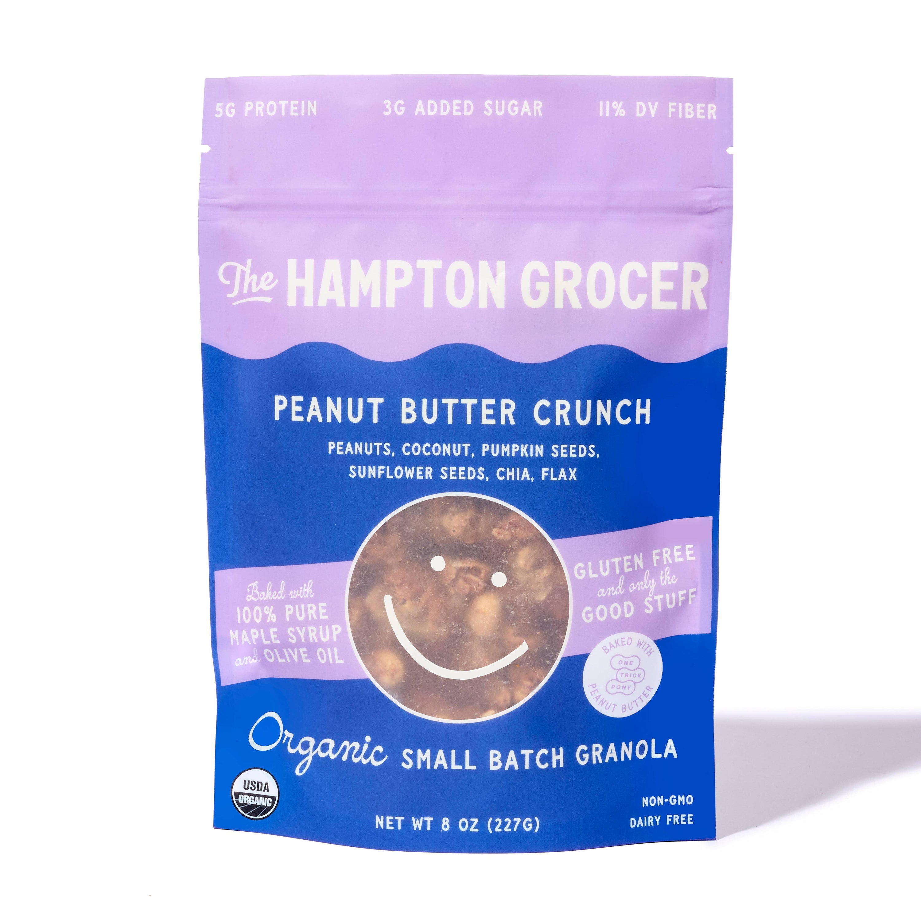 Organic Peanut Butter Crunch Granola  (w/ One Trick Pony PB)