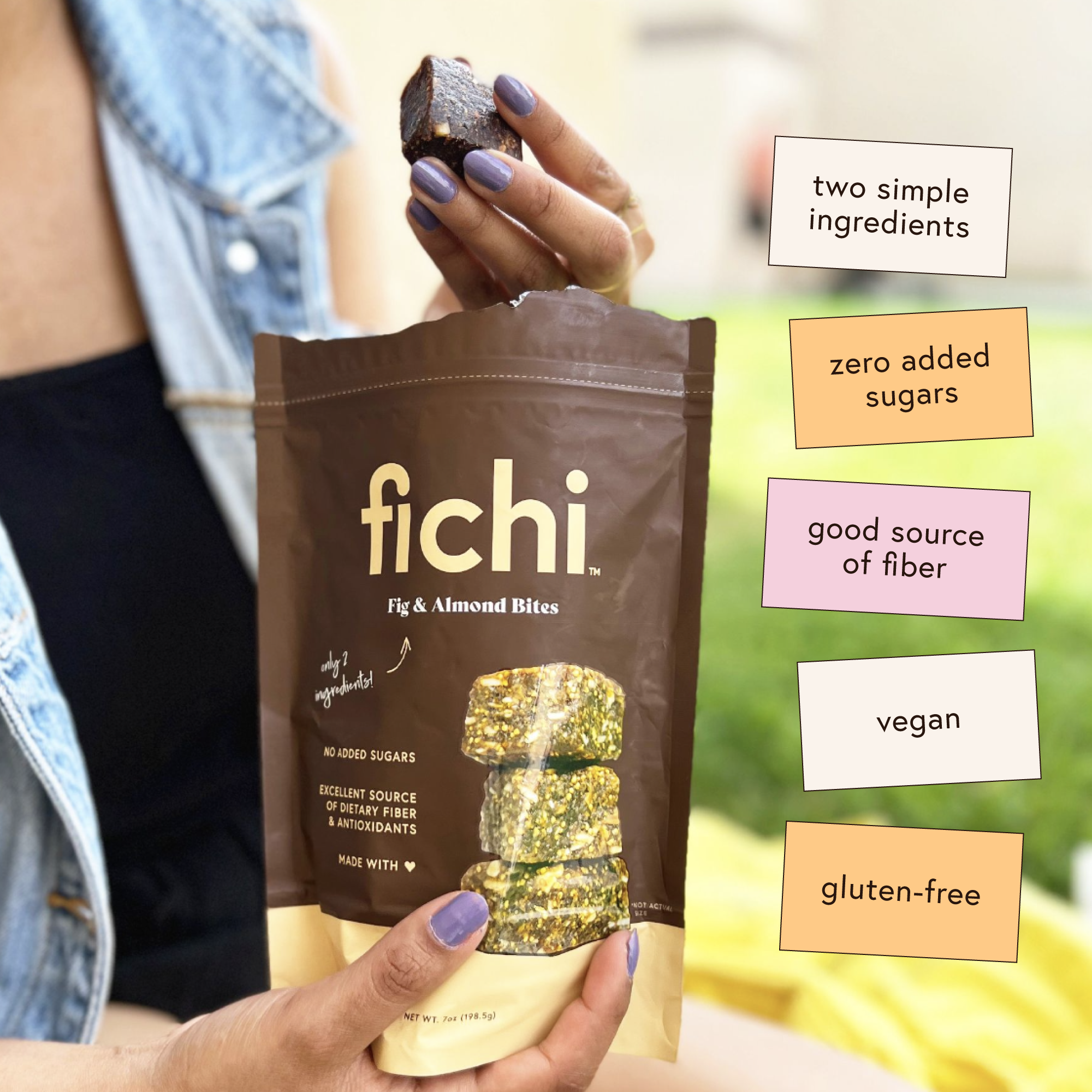 Fichi Fig and Almond Bites