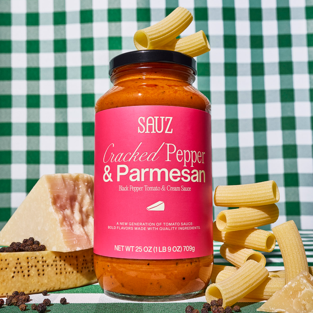 Sauz Cracked Pepper & Parmesan