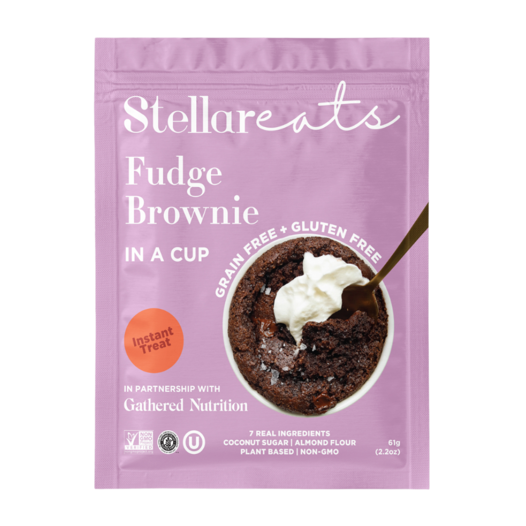 Stellar Eats Fudge Brownie In A Cup