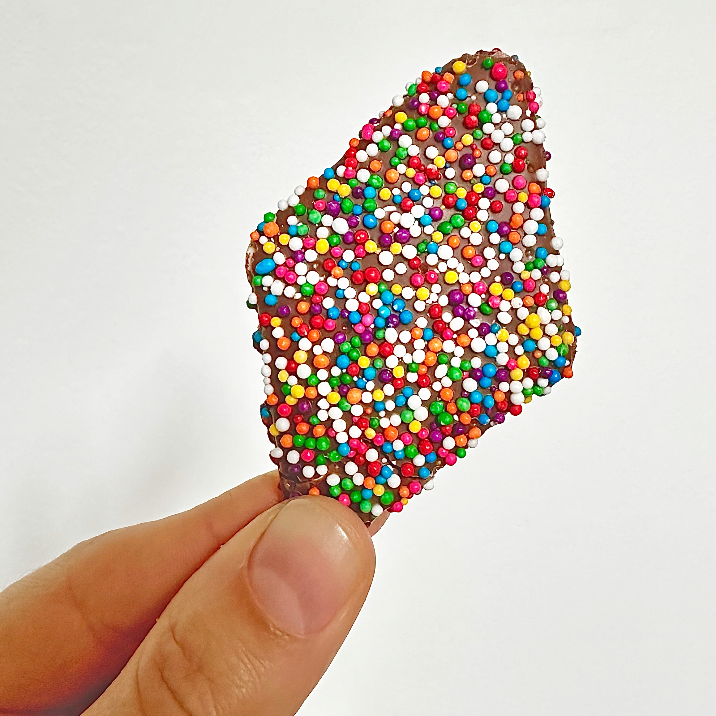 Chocolate Covered Matzo Chips