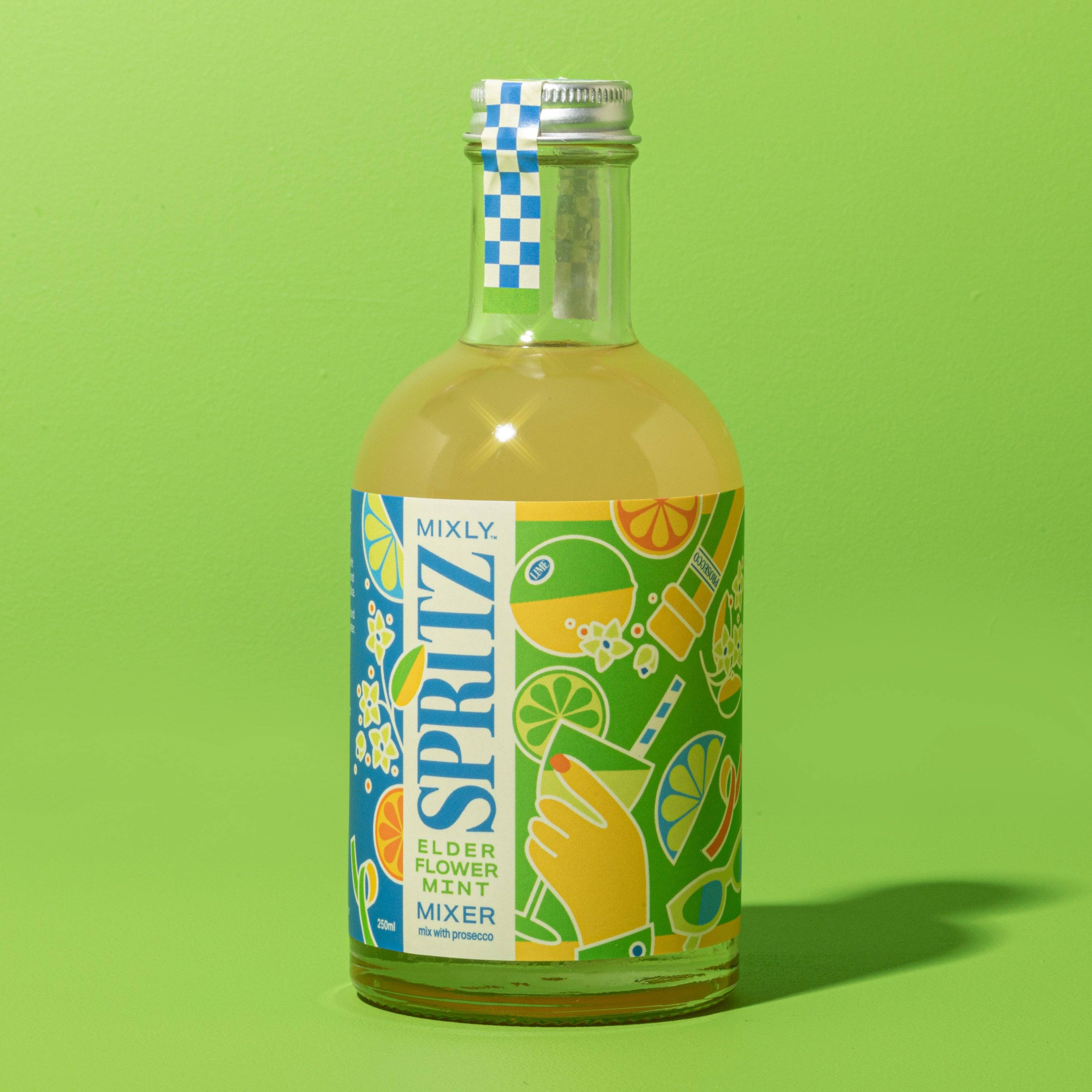 Mixly Elderflower Mint Spritz Mixer