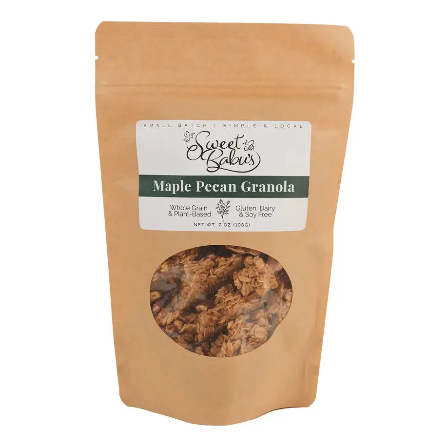 Sweet Babu's Maple Pecan Granola