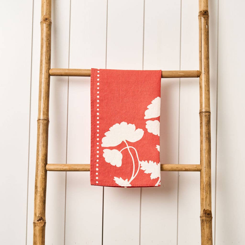 Poppy Tea Towel