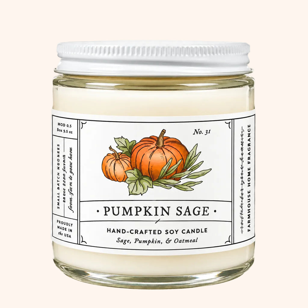 Pumpkin Sage Soy Candle