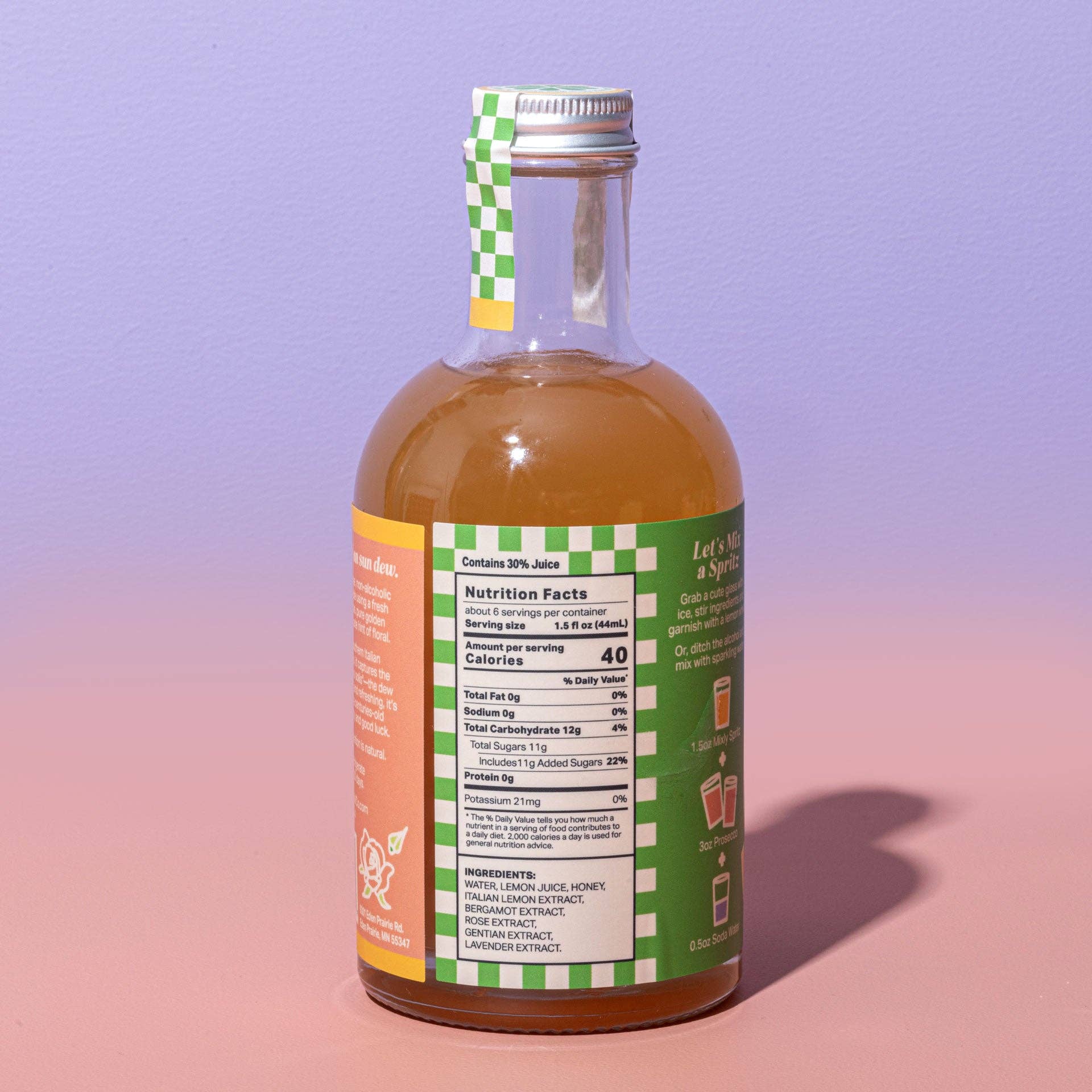Mixly Italian Lemon & Rose Spritz Mixer