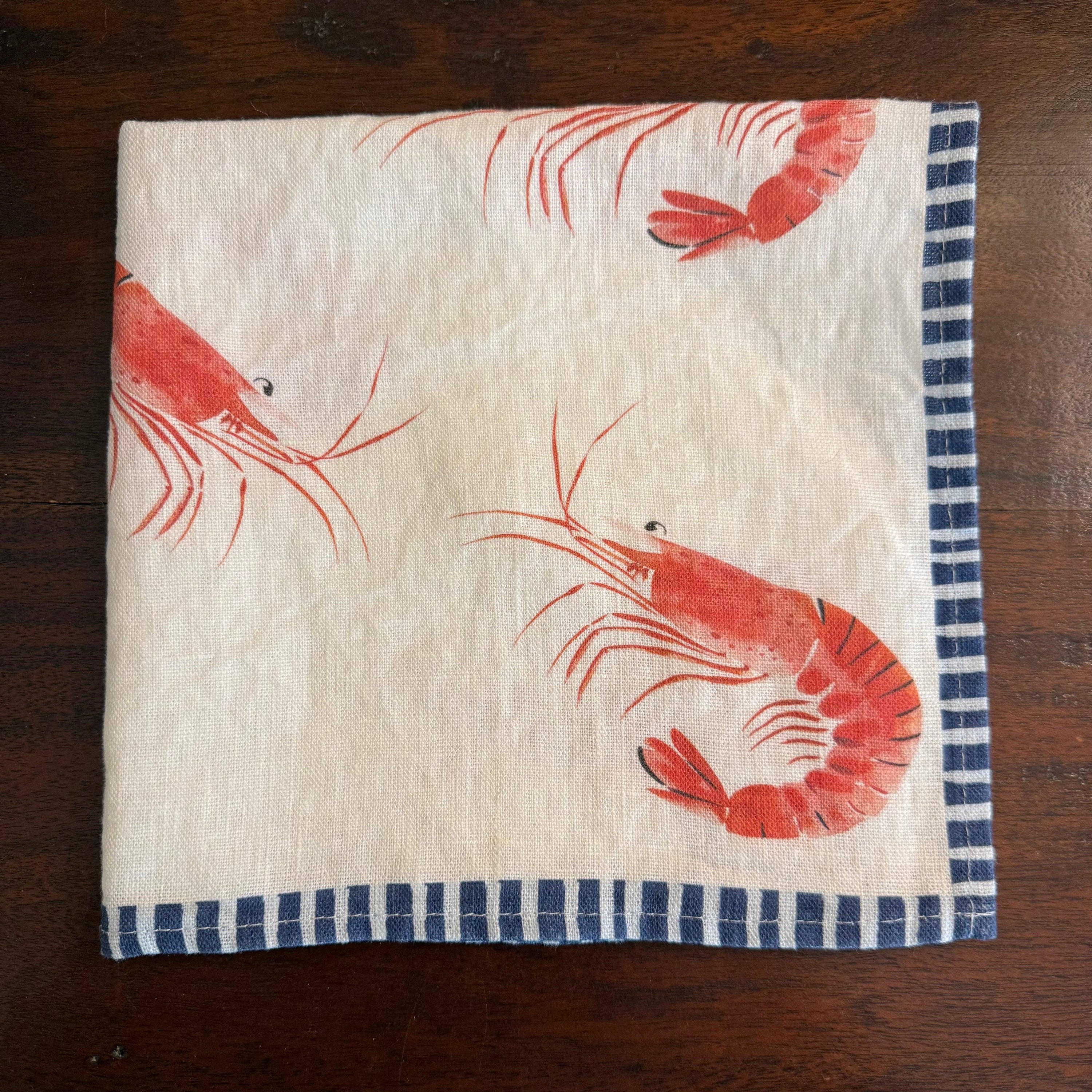 Shrimp Dinner Napkin