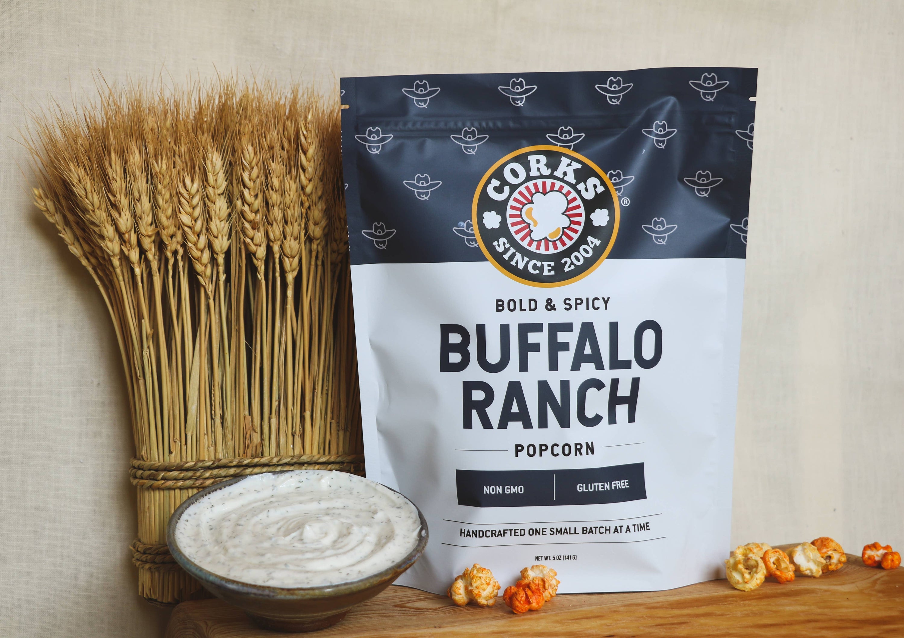 Cork's Buffalo Ranch Popcorn