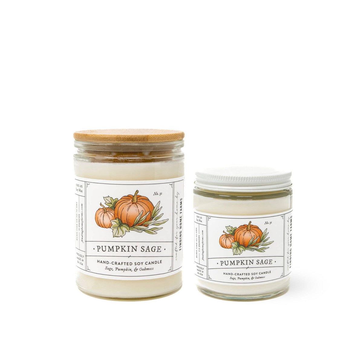Pumpkin Sage Soy Candle