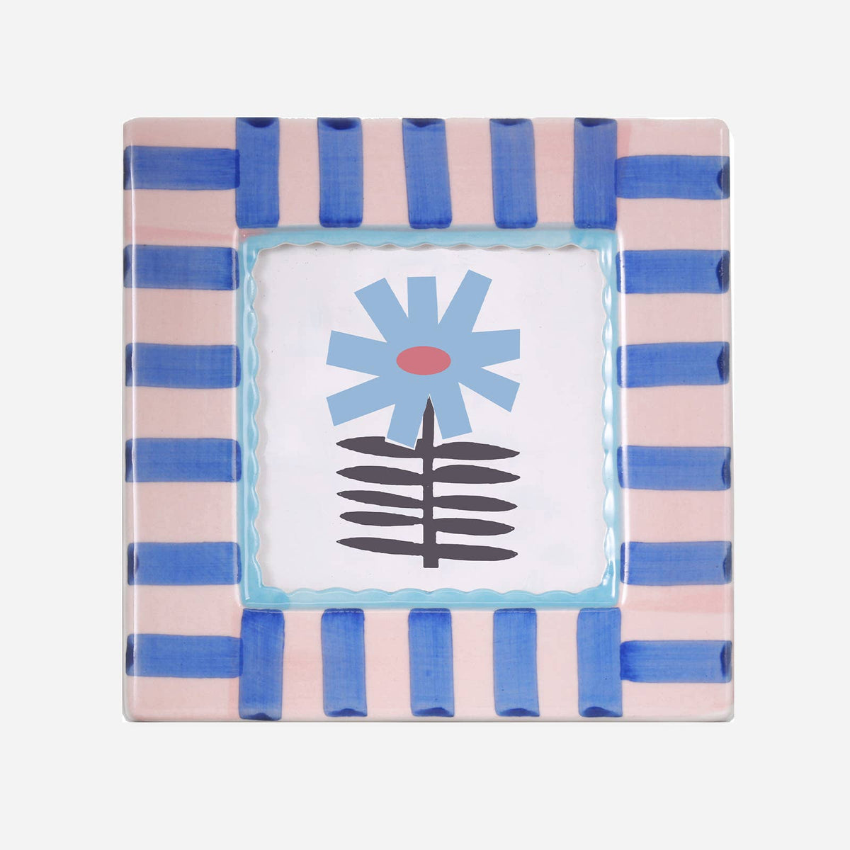 Blue Striped Frame