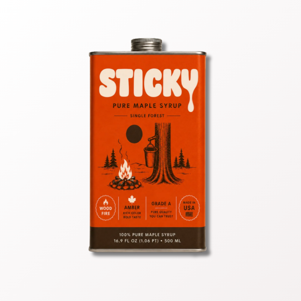 Sticky Amber Maple Syrup