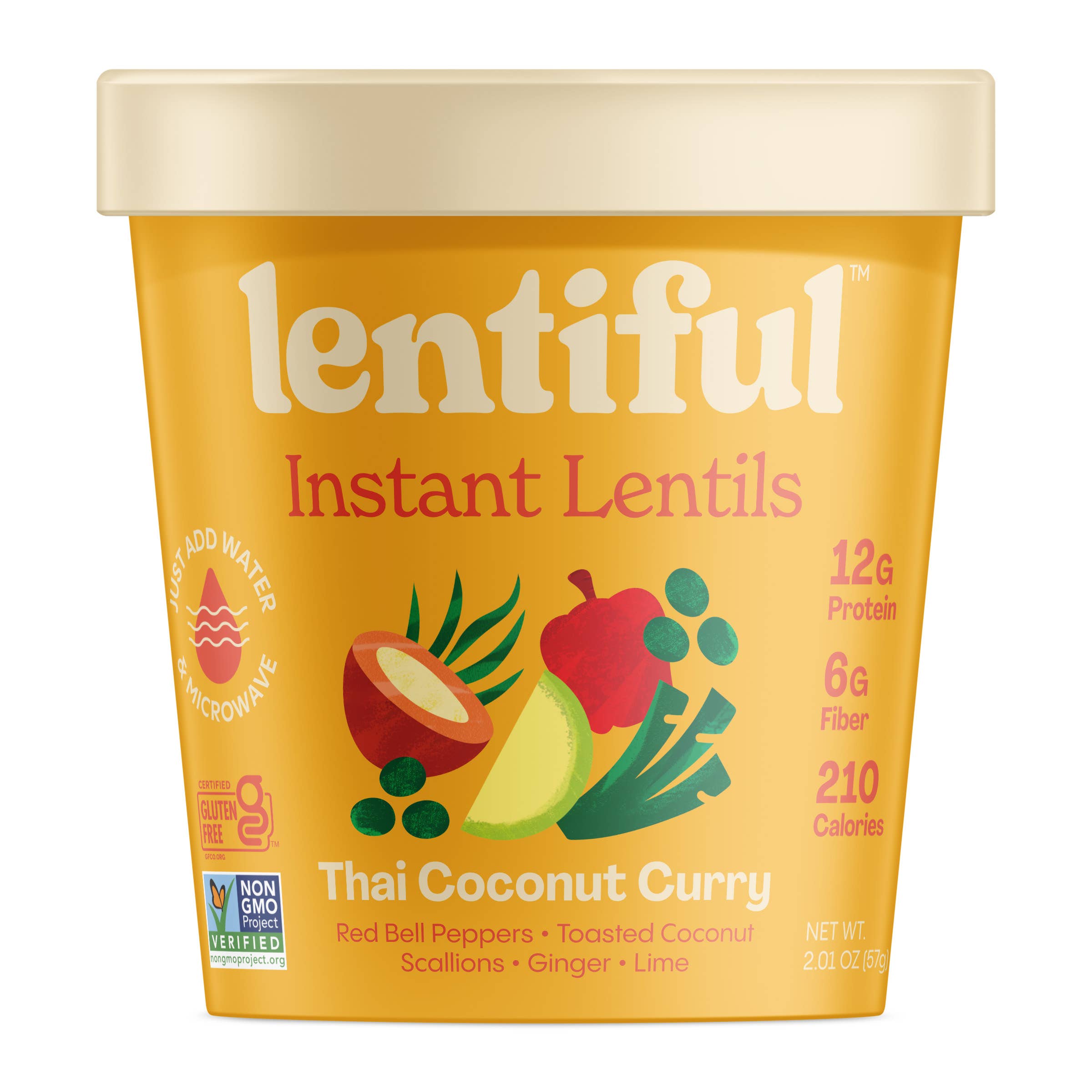 Lentiful Thai Coconut Curry Instant Lentil