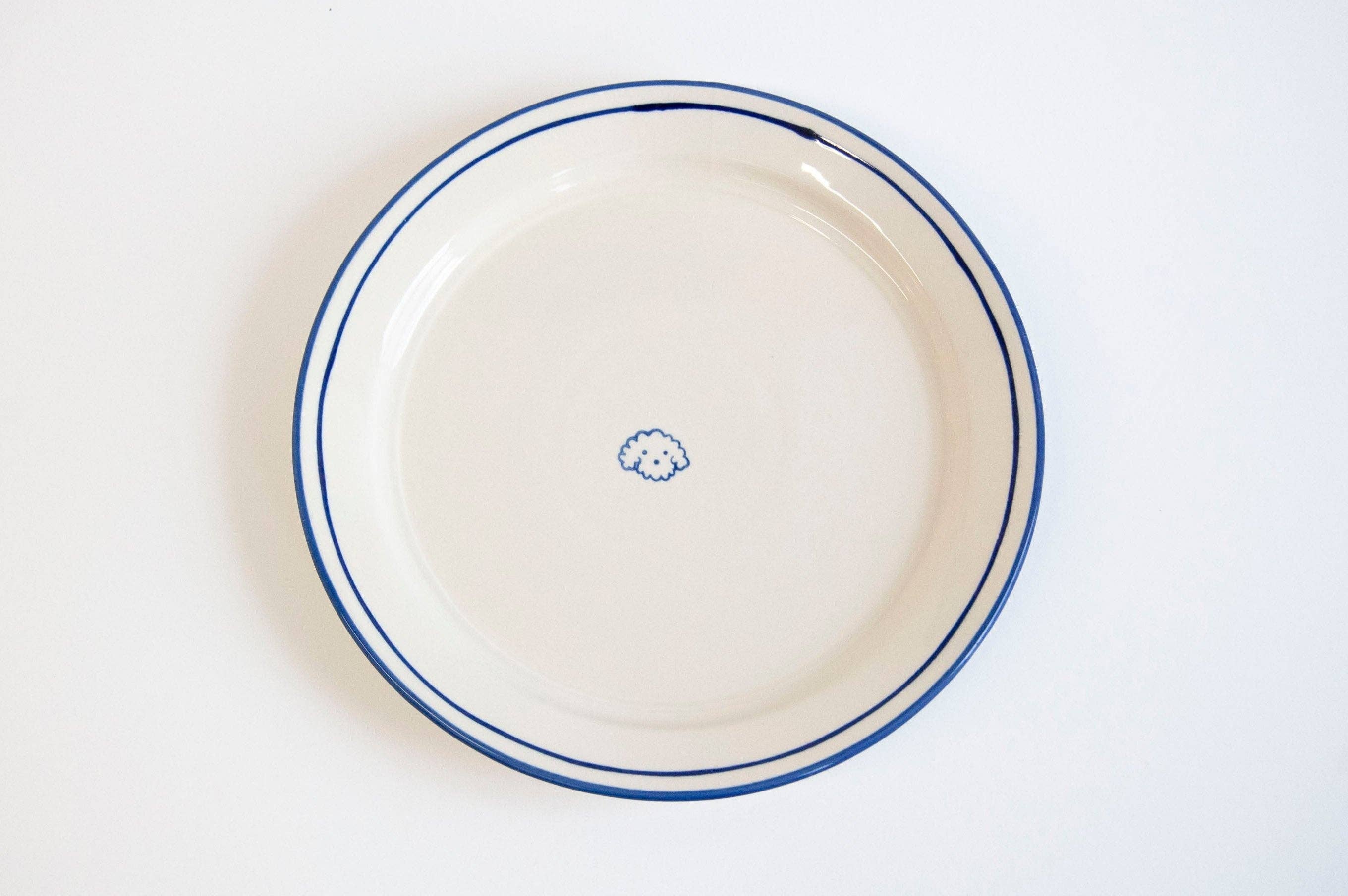 Fluffy Dog Plate