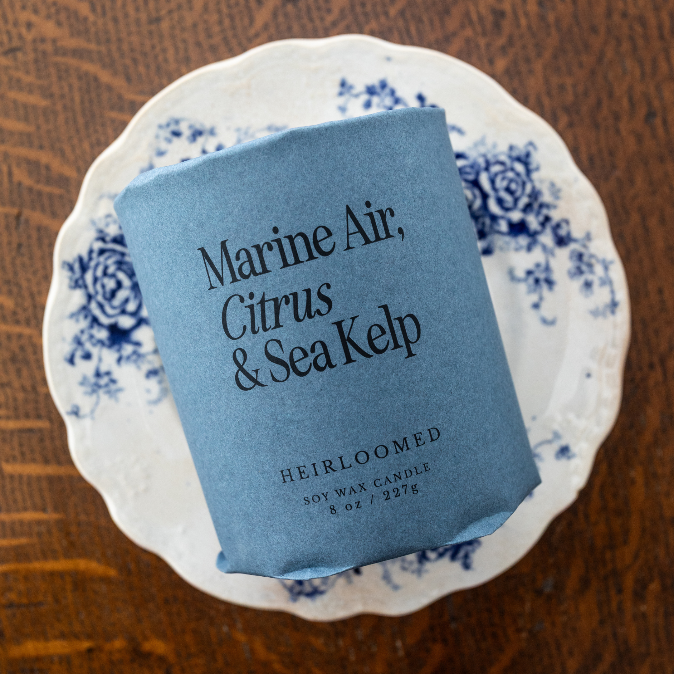 Heirloomed Candle Marine Air, Citrus, Sea Kelp