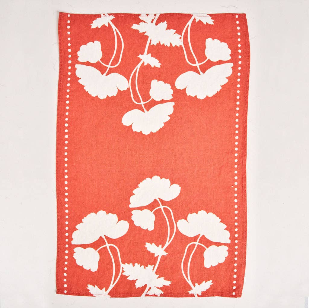 Poppy Tea Towel