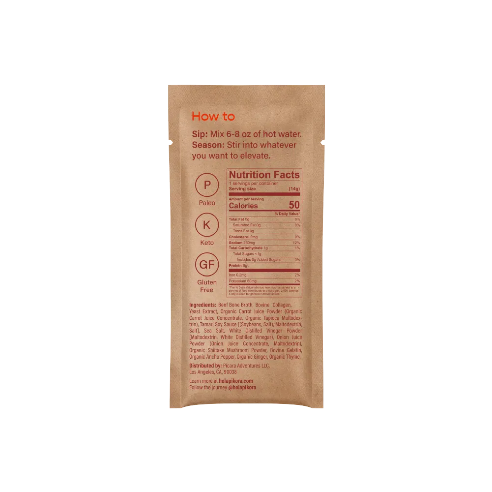 Pikora Beef Bone Broth