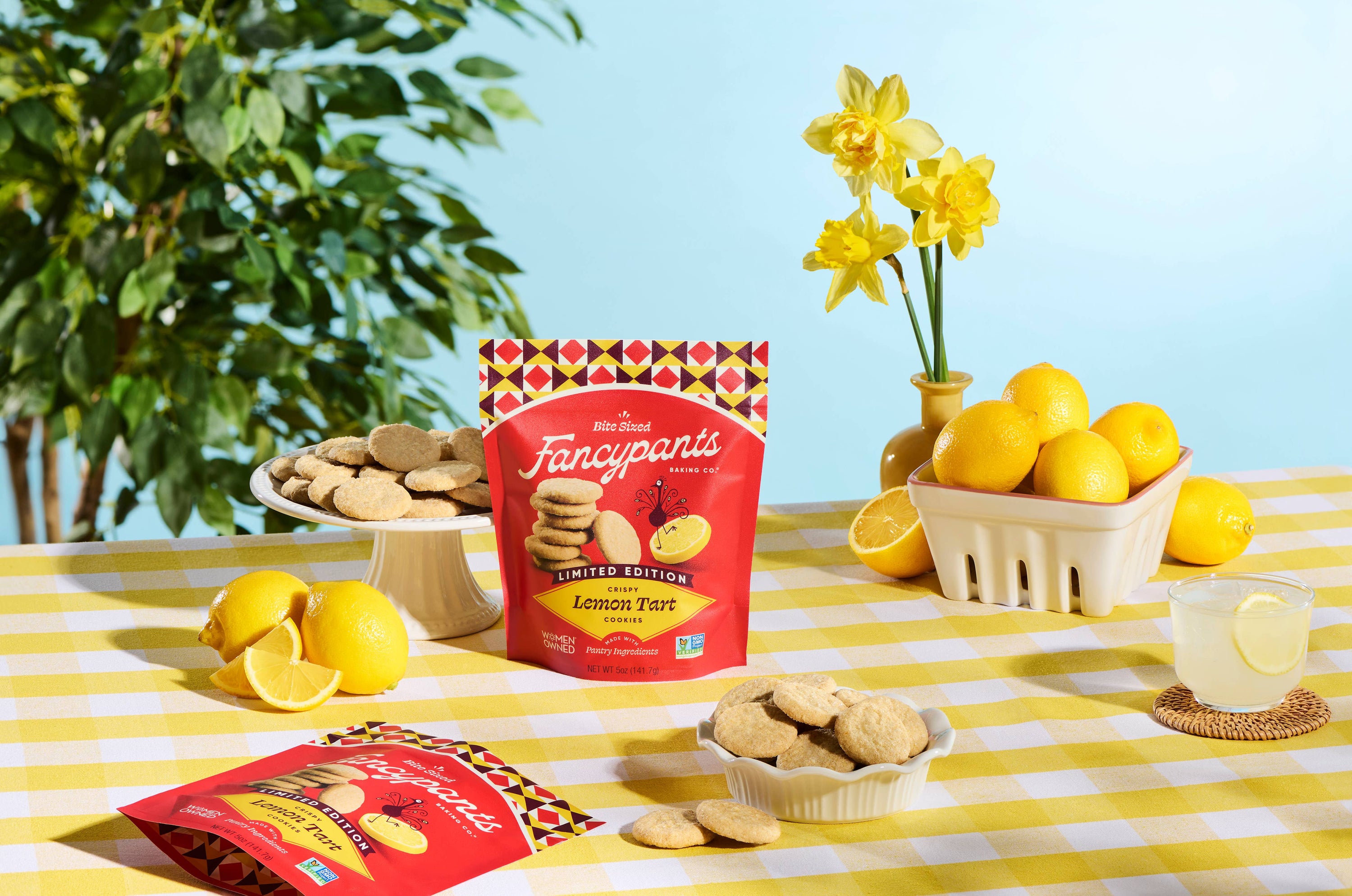 Fancypants Lemon Tart Cookies