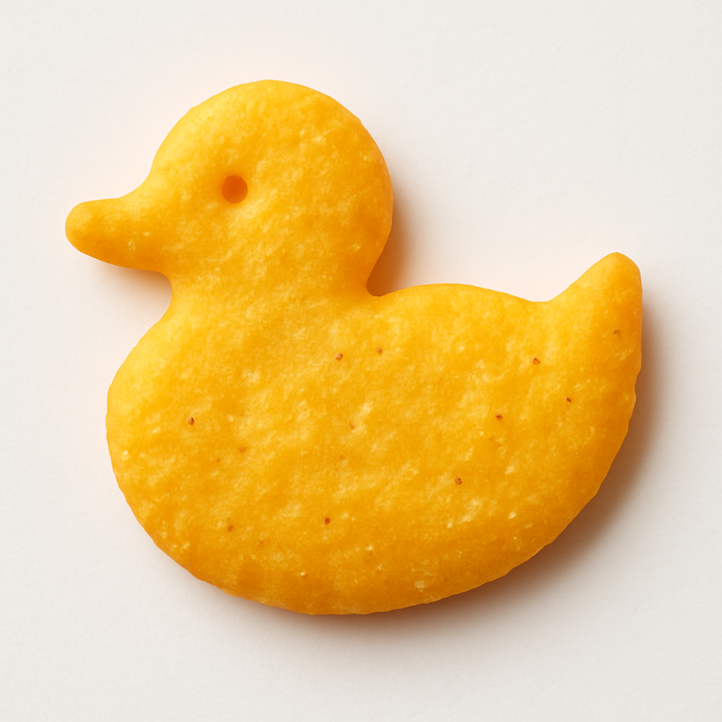 Squeaky Clean Cheddar Ducks