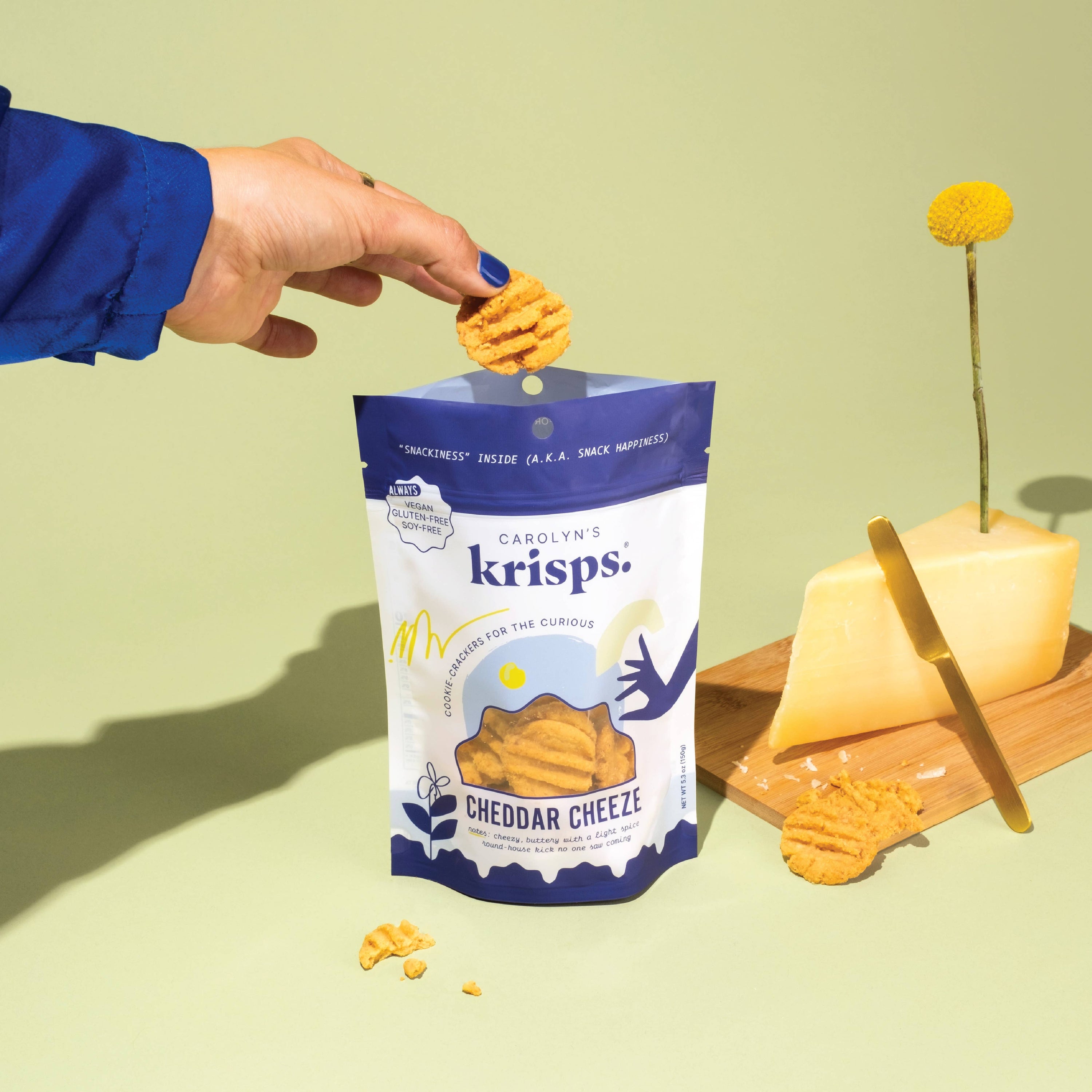 Carolyn's Krisps Cheddar
