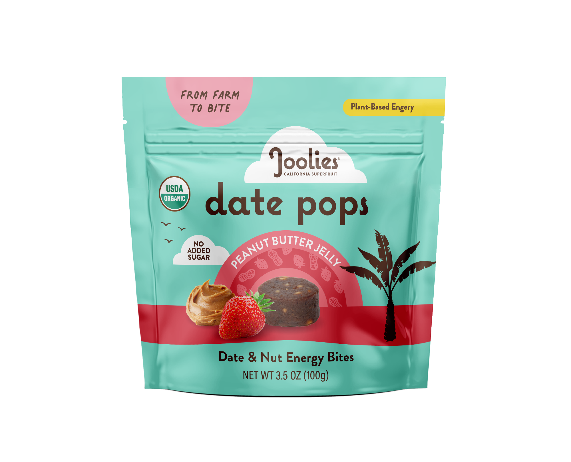 Joolies Date Pops Peanut Butter Jelly