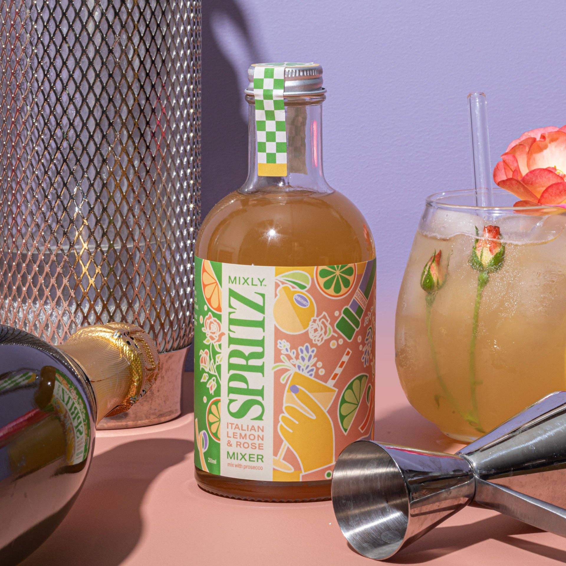 Mixly Italian Lemon & Rose Spritz Mixer